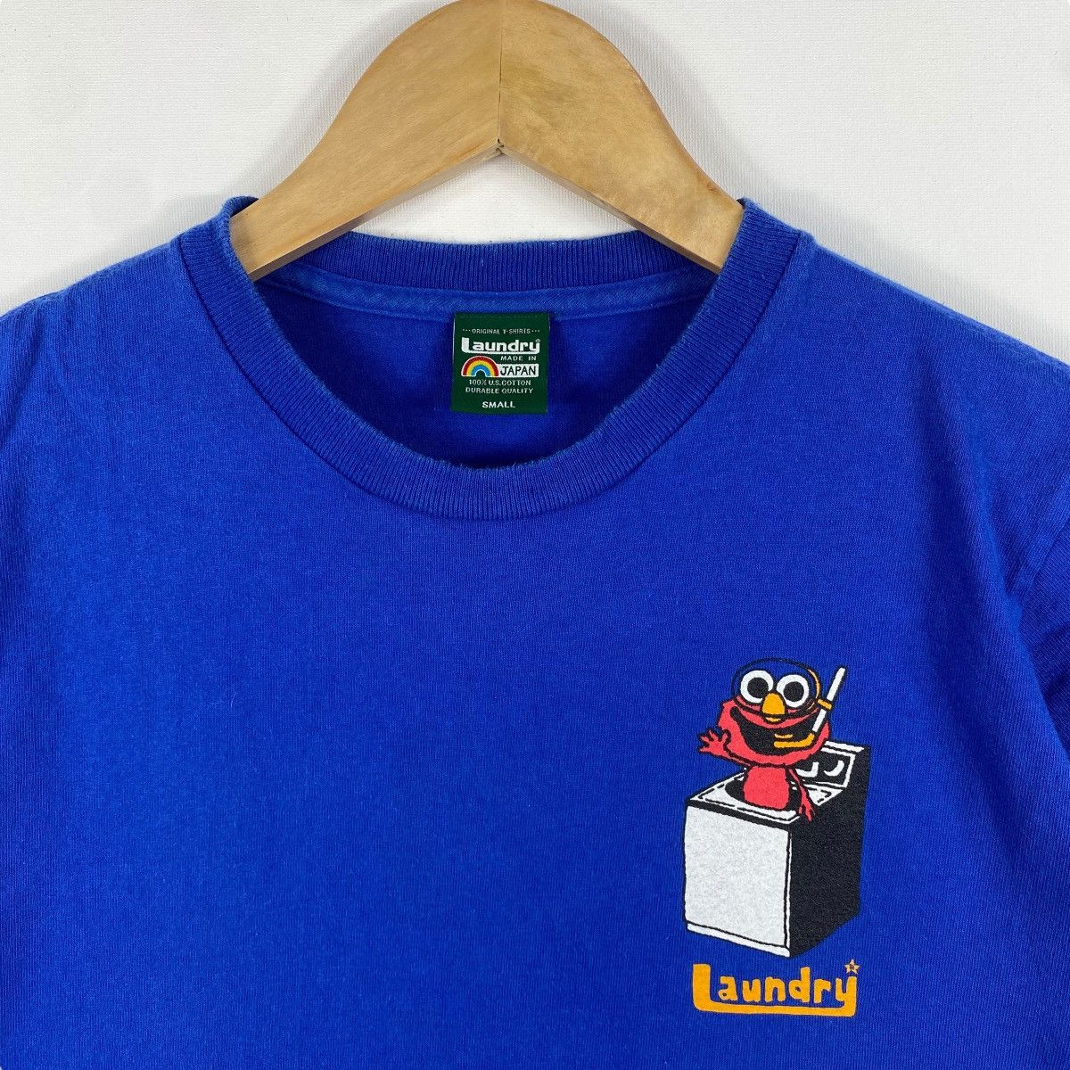 Cartoon Network × Japanese Brand LAUNDRY Elmo Sesame Streets Cartoon Graphic Tee Shirt Small Size US S / EU 44-46 / 1 - 2 Thumbnail
