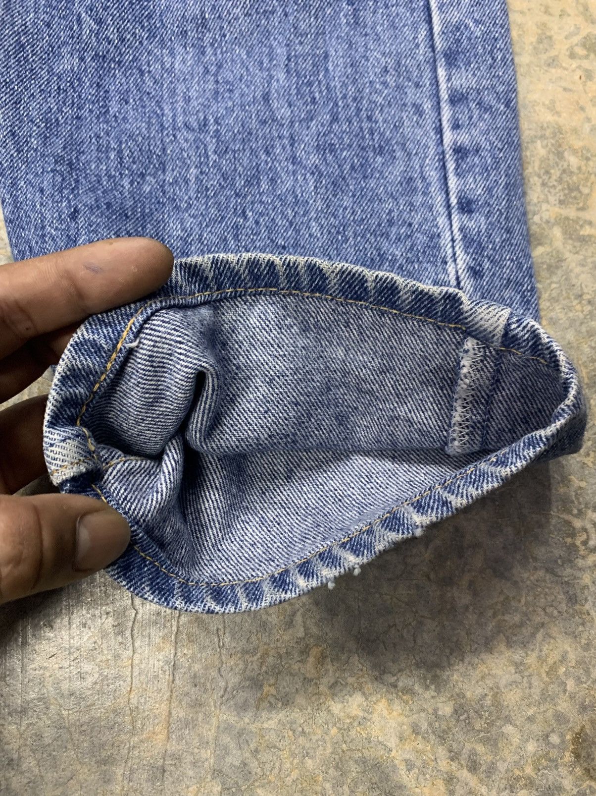 Levi's × Levi's Vintage Clothing × Vintage Vintage Levis Orange Tab Made in Belgium Size US 28 / EU 44 - 13 Thumbnail