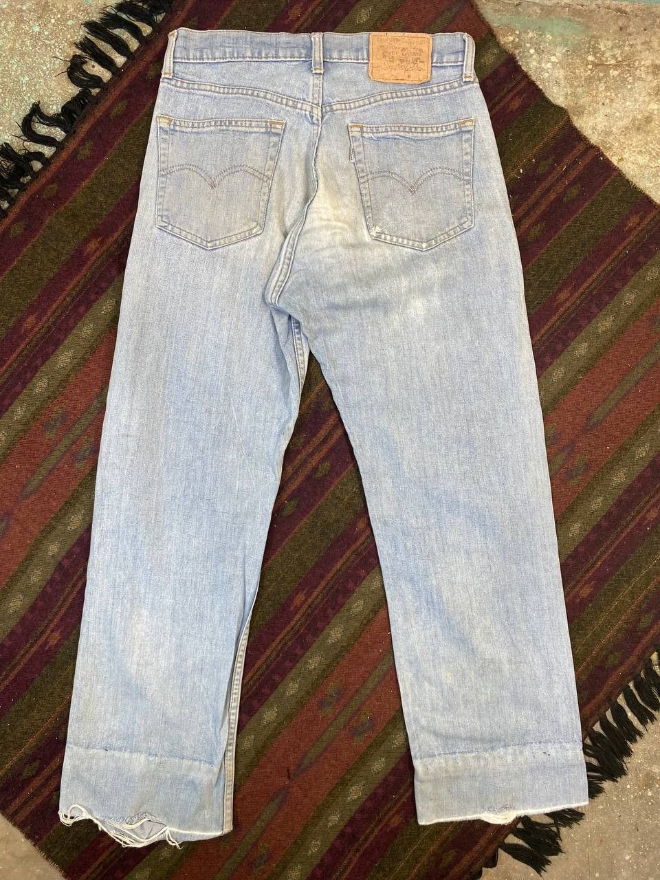 Levi's vintage levis 512 white tab soft denim nice design Size US 31 - 1 Thumbnail