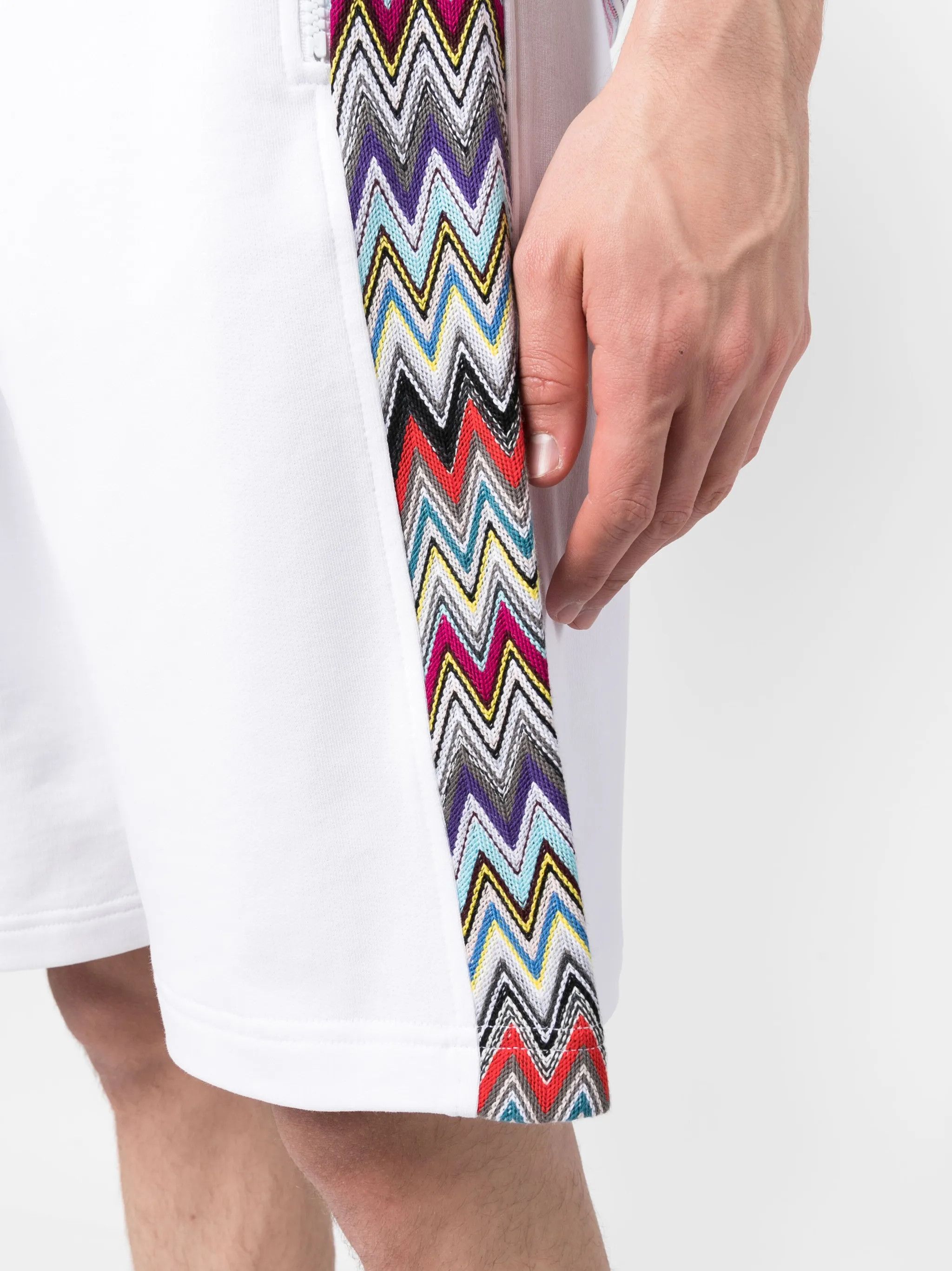 Missoni o1y0225 Short in White Size US 28 / EU 44 - 2 Thumbnail