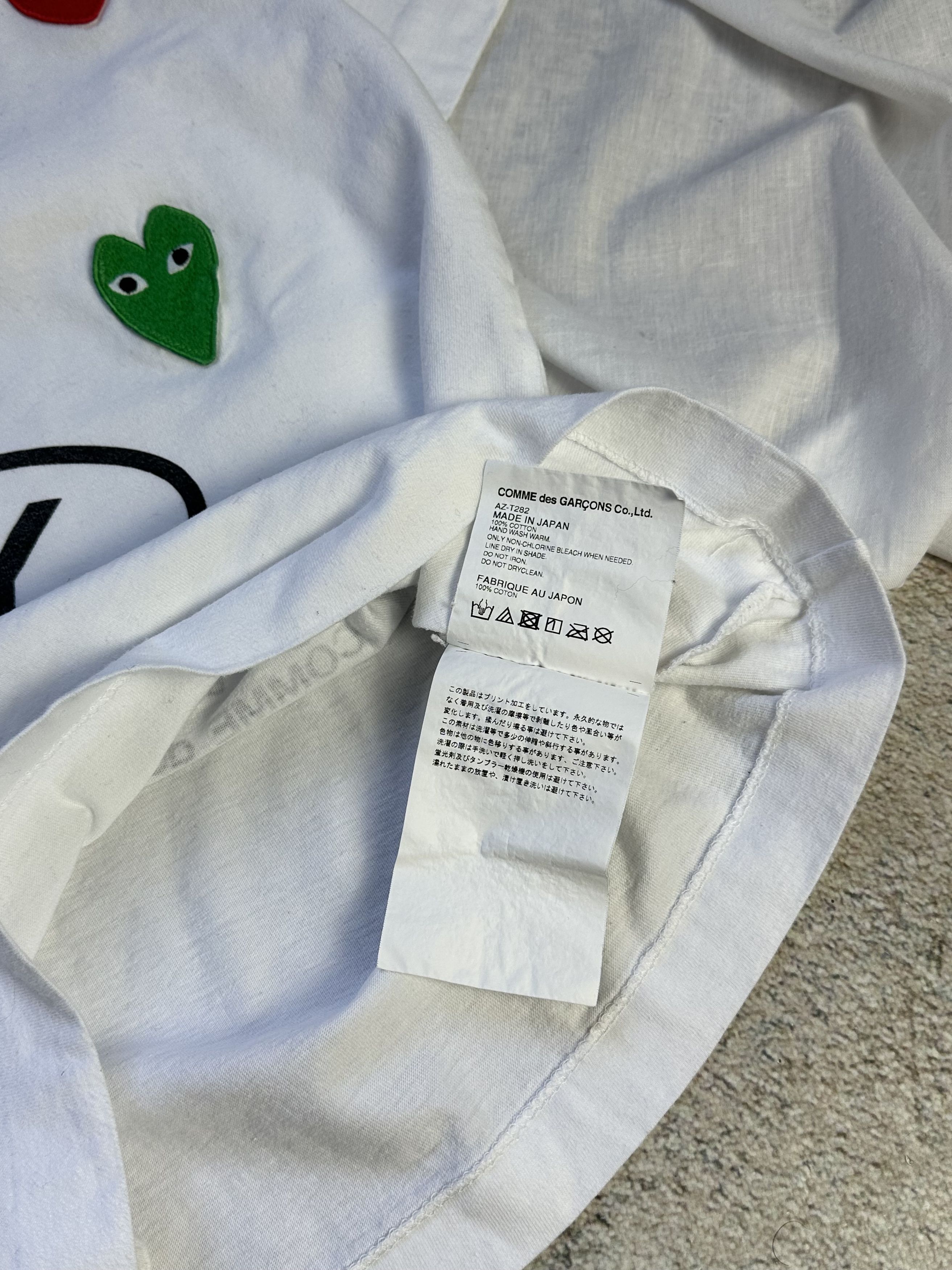 Comme des Garcons × Japanese Brand × Vintage Comme Des Garcons tshirt multi logo Size S / US 4 / IT 40 - 7 Thumbnail