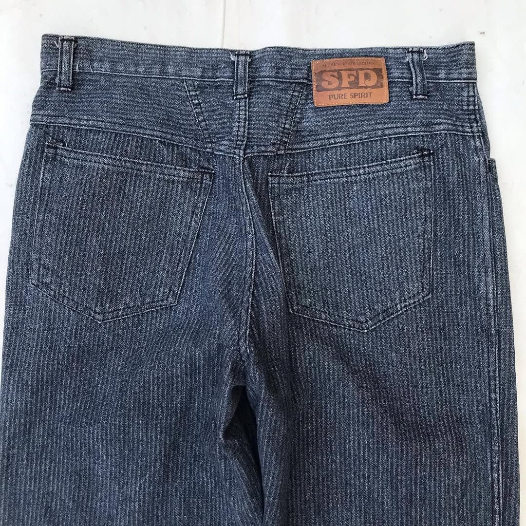 Denime × Japanese Brand Vintage 80s SFD Japan Japanese Brand Sanford Sanforized stra Size US 32 / EU 48 - 5 Thumbnail
