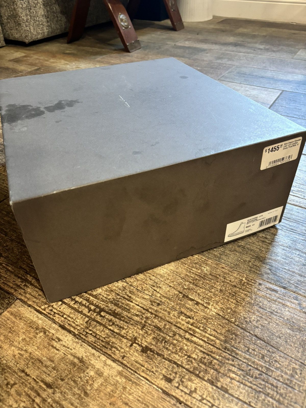 Rick Owens Pastel Pink Leather Ramones High Size US 9 / EU 42 - 8 Thumbnail
