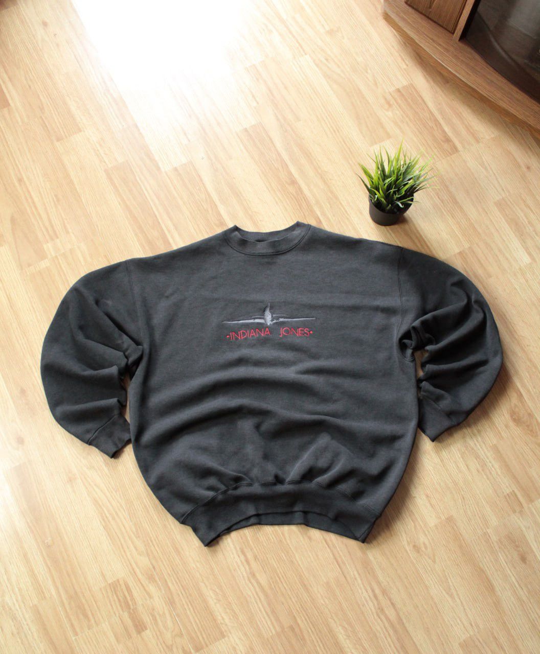 🔥 80s Vintage Indiana Jones Rare Movie Promo Sweatshirt