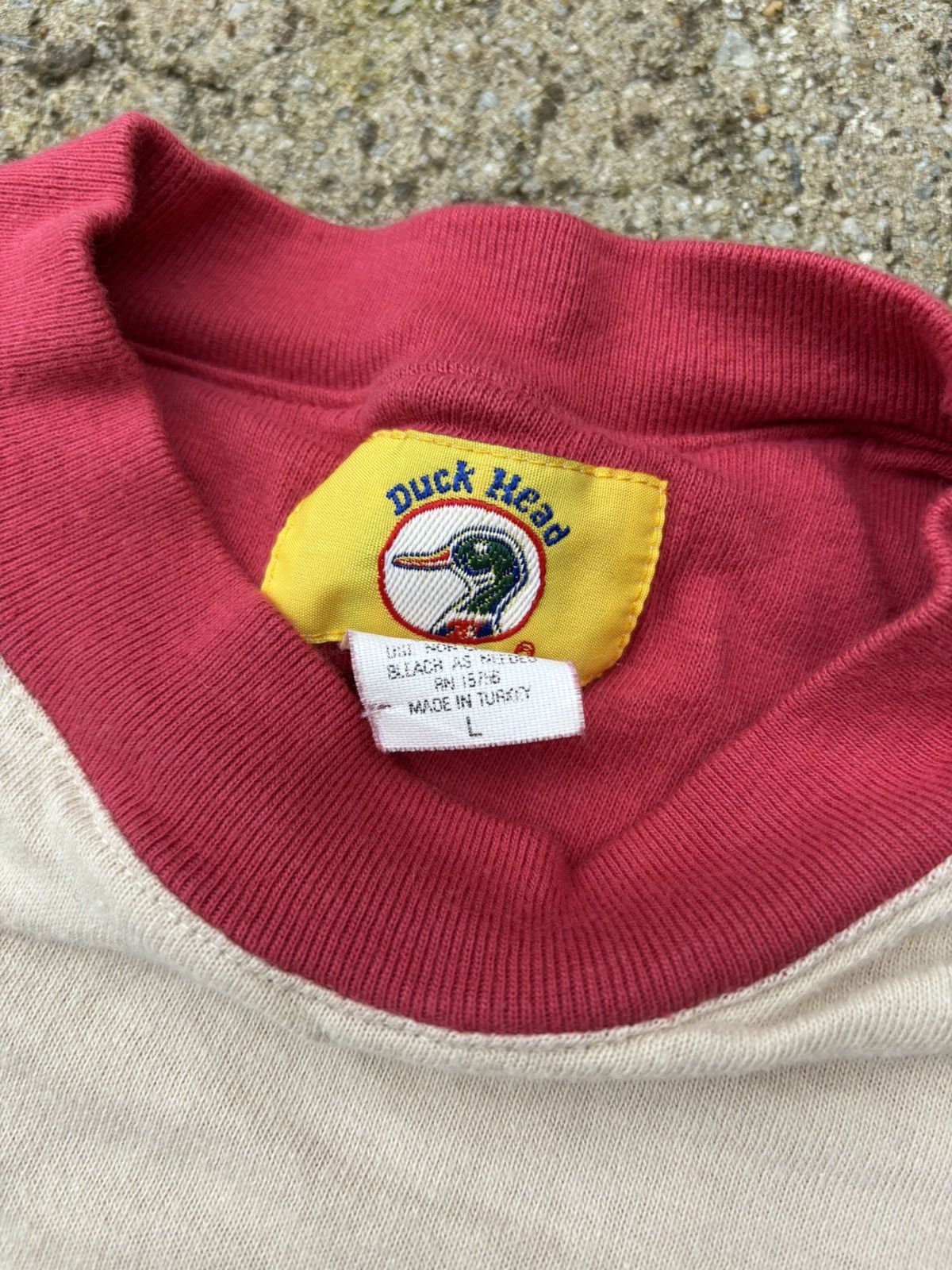 Duck Head Vintage 80s Duck Head T Shirt Size US L / EU 52-54 / 3 - 2 Thumbnail