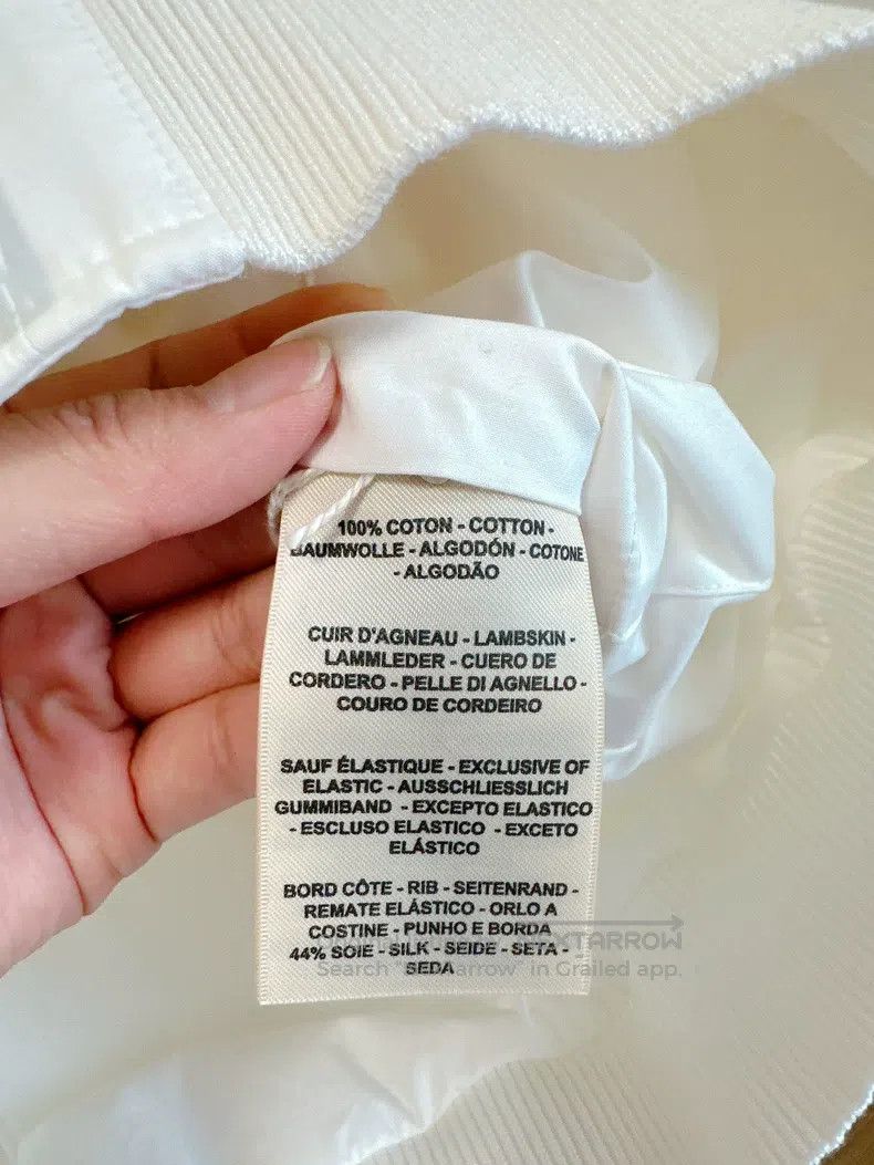 Hermes Hermes White Leather Jacket, Classic Style Size S / US 4 / IT 40 - 9 Thumbnail