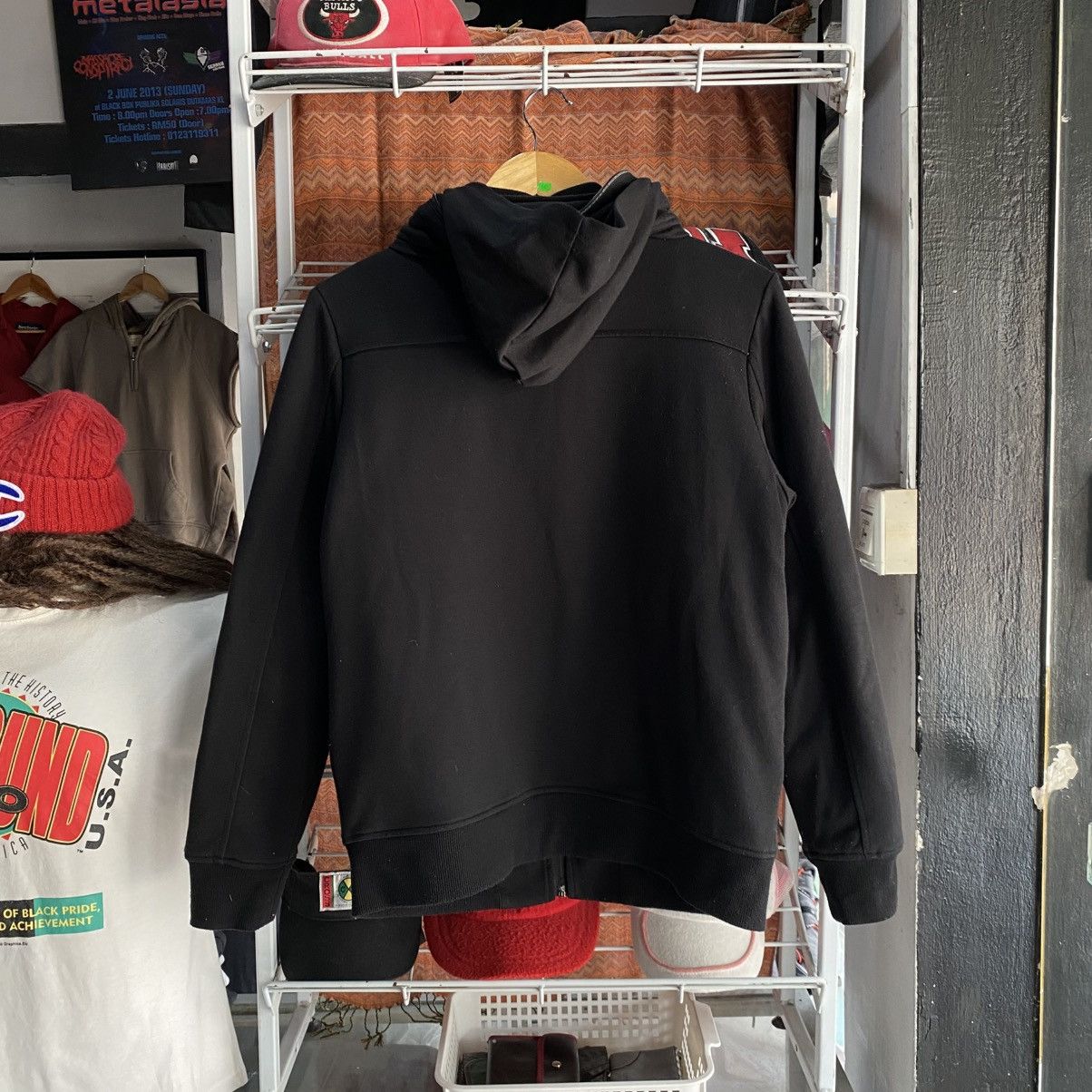 semanticdesign Semanticdesign Japanese Brand Black Hooded Jacket Size US L / EU 52-54 / 3 - 2 Thumbnail