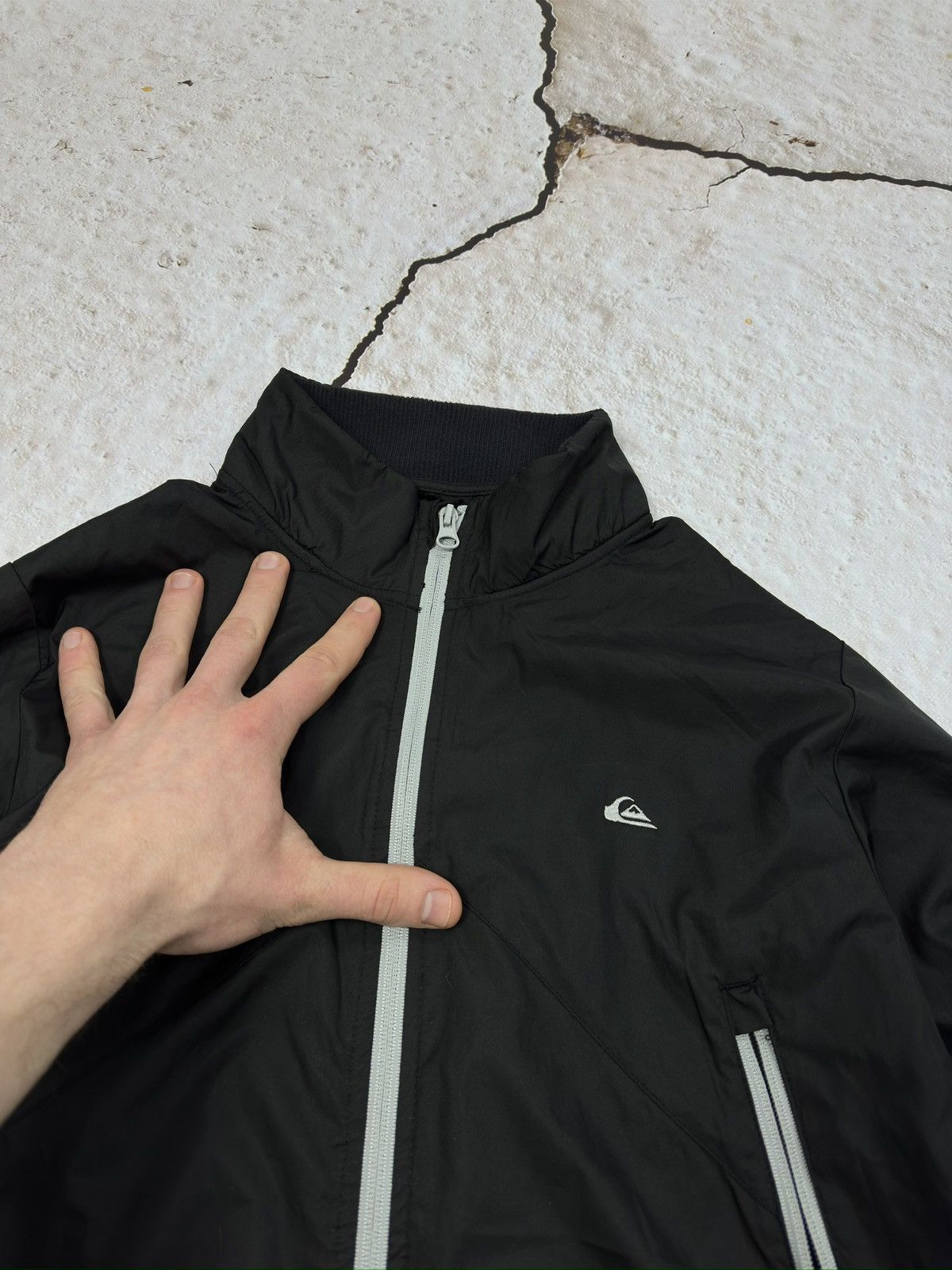 Other Vintage Quiksilver Y2K streetwear nylon jacket Size US S / EU 44-46 / 1 - 5 Thumbnail