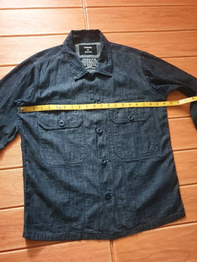 Issey Miyake 💥CABANE de ZUCCa Issey Miyake Salvedge longsleeve shirt Size US M / EU 48-50 / 2 - 9 Thumbnail
