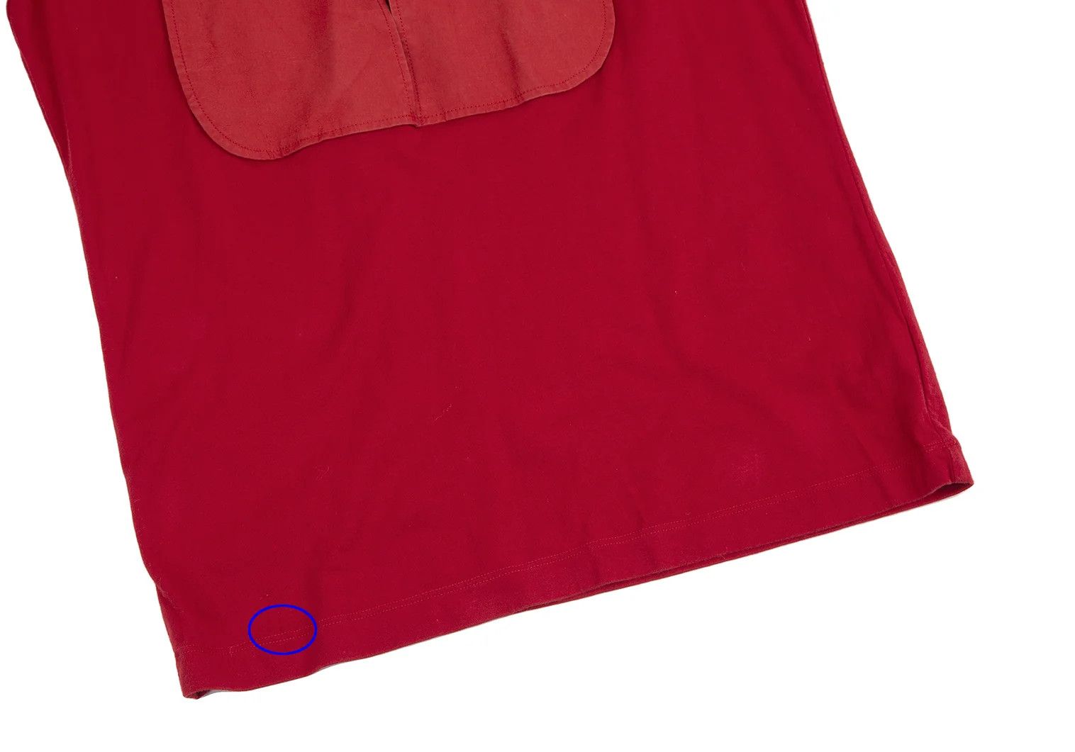 Jean Paul Gaultier Red Polo Shirt with Shirt Docking, Size S Size US S / EU 44-46 / 1 - 7 Thumbnail
