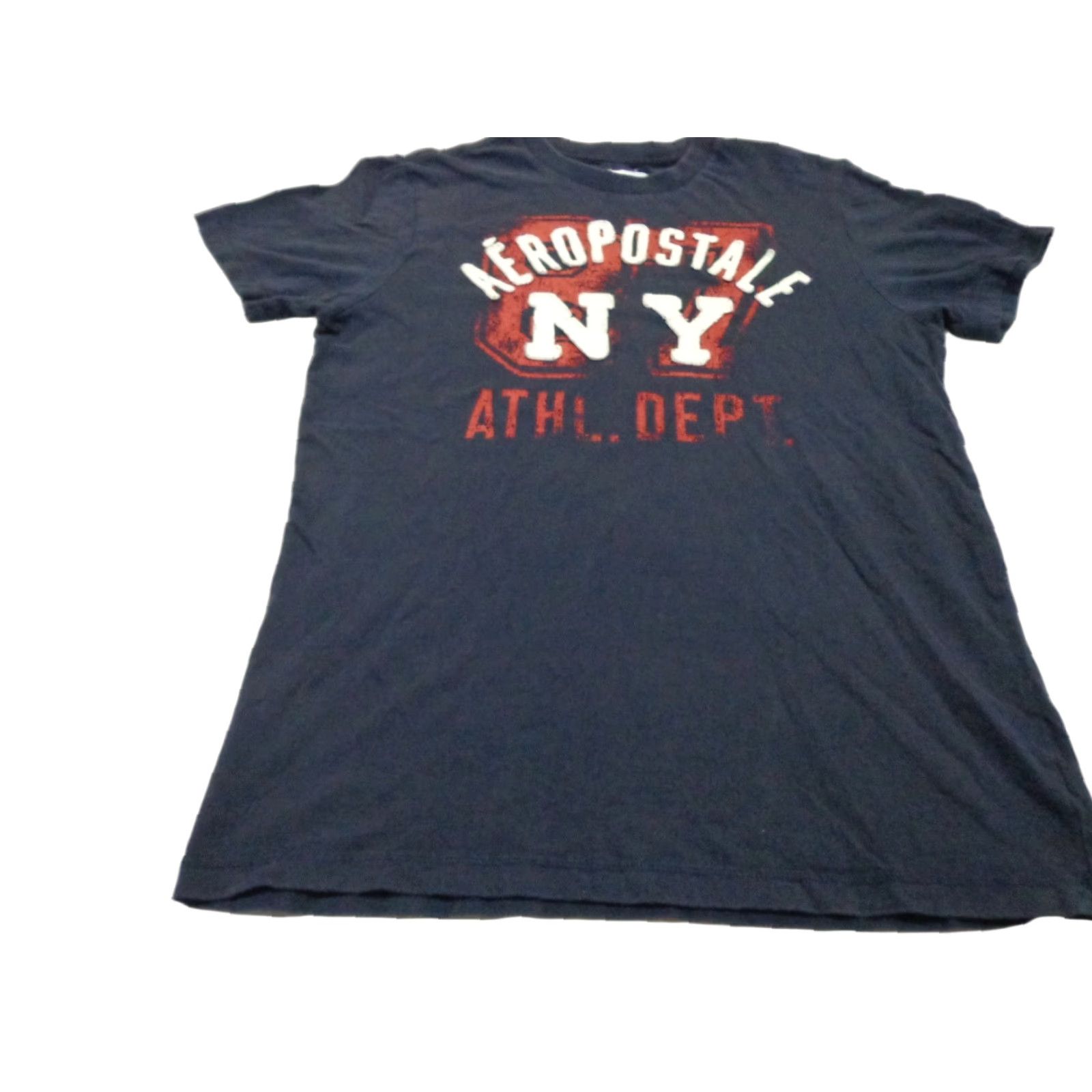 Aeropostale Aeropostale T Shirt Aero NY Athl. Dept Size Medium Blue Crew Neck Short Sleeve Mens Regular Cotton 87 Aero NYC 87 Size US M / EU 48-50 / 2 - 1 Thumbnail