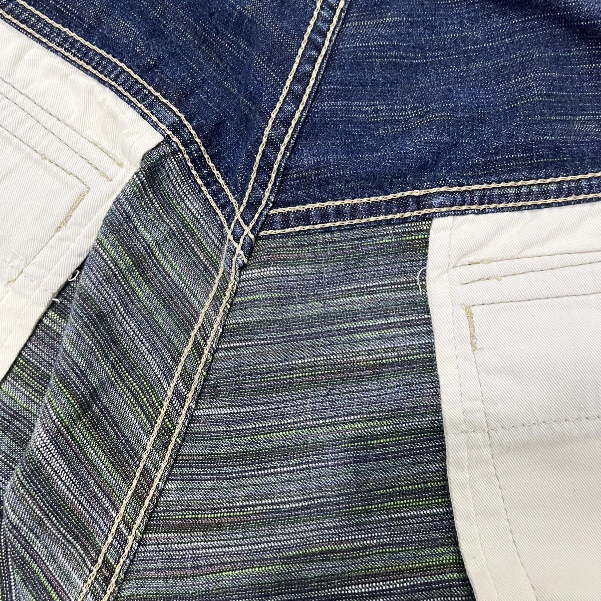 Japanese Brand CNCV Concave Attempt Weaving Denim Pant Size US 33 - 14 Thumbnail