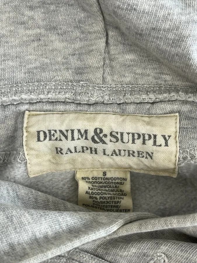 Polo Ralph Lauren 2010s Ralph Lauren Grey USA Flag Hoodie Sweater Size US S / EU 44-46 / 1 - 9 Thumbnail