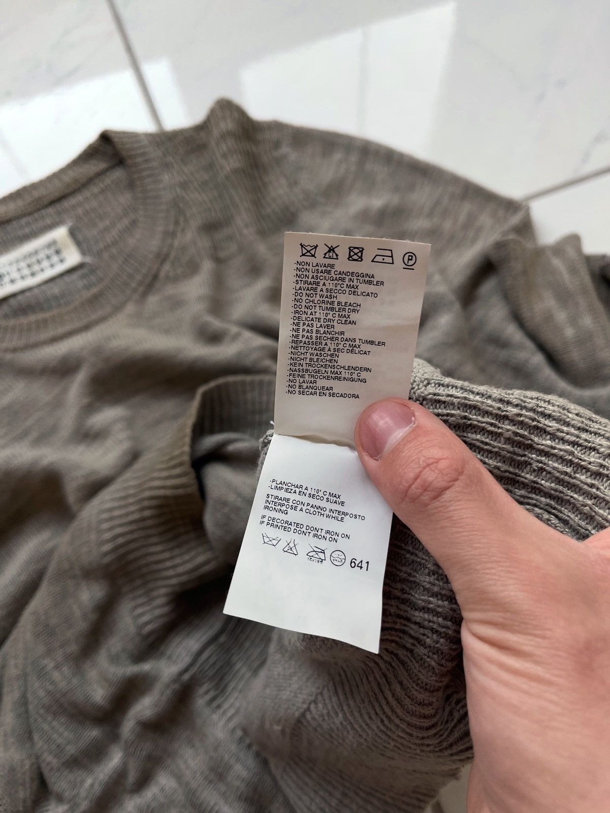 Maison Margiela Maison Margiela Sweater Size US S / EU 44-46 / 1 - 7 Thumbnail