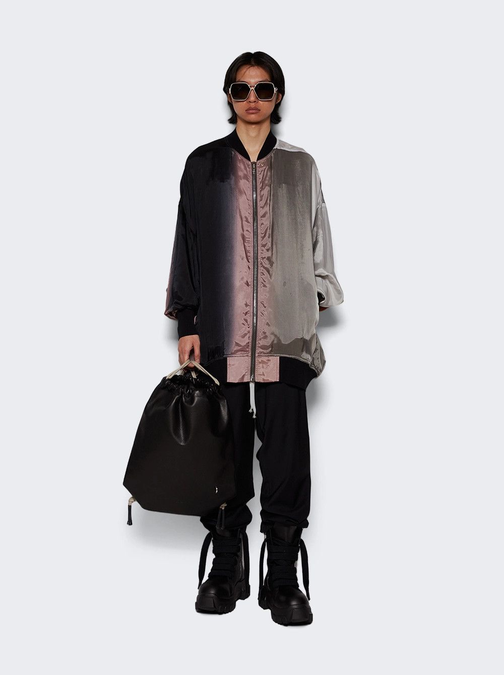 Rick Owens o1mle0226 Jumbo Peter Flight Jacket in Multicolor Size US M / EU 48-50 / 2 - 2 Thumbnail