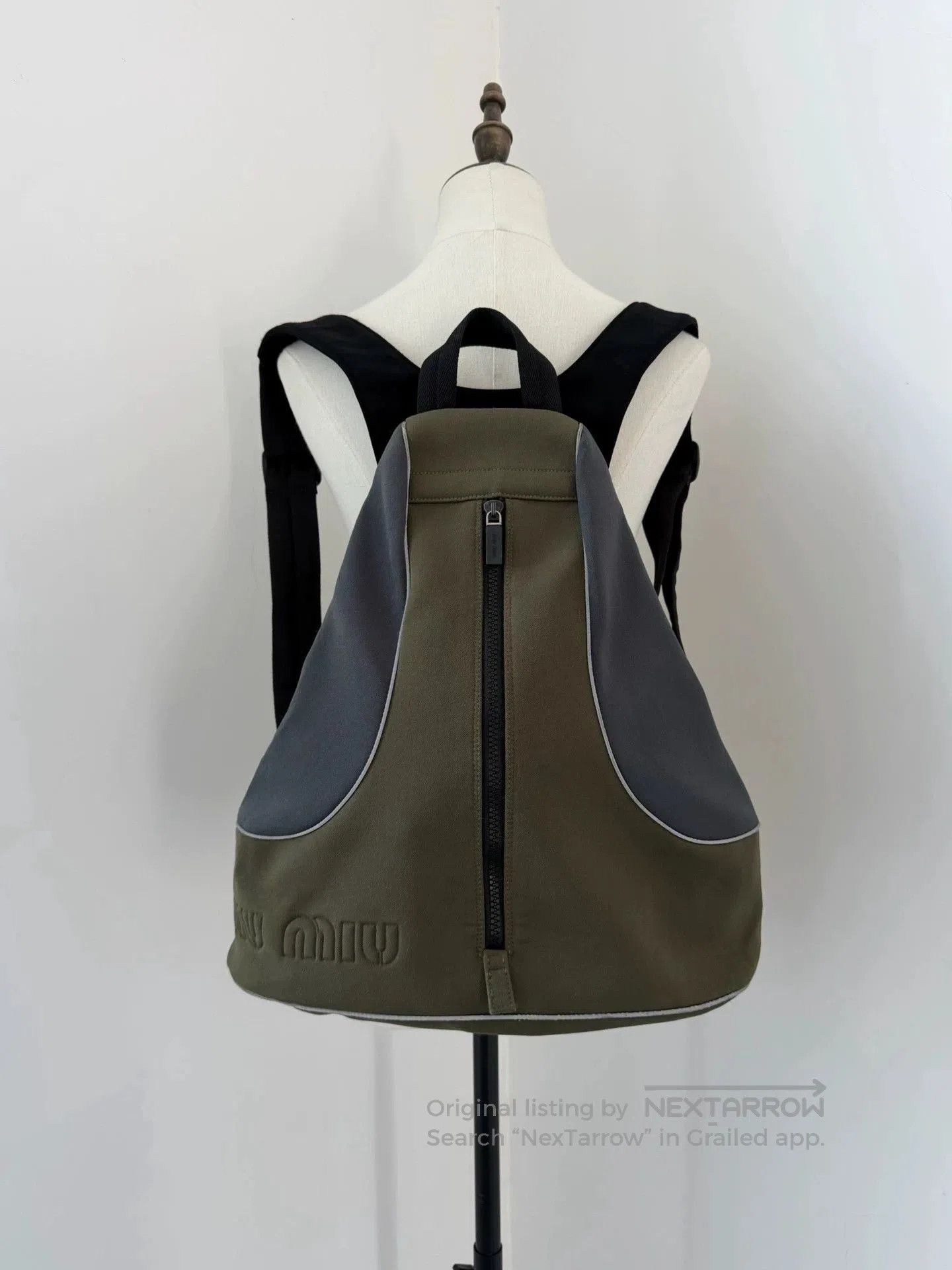 Miu Miu MIU MIU 1999 Vintage Rare Sport Nylon Backpack/ Size ONE SIZE - 1 Thumbnail