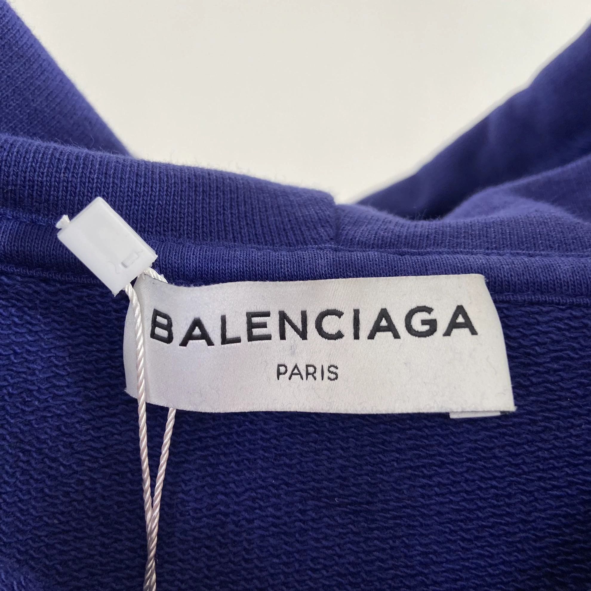 Balenciaga Balenciaga Logo Hoodie L Size US L / EU 52-54 / 3 - 5 Thumbnail
