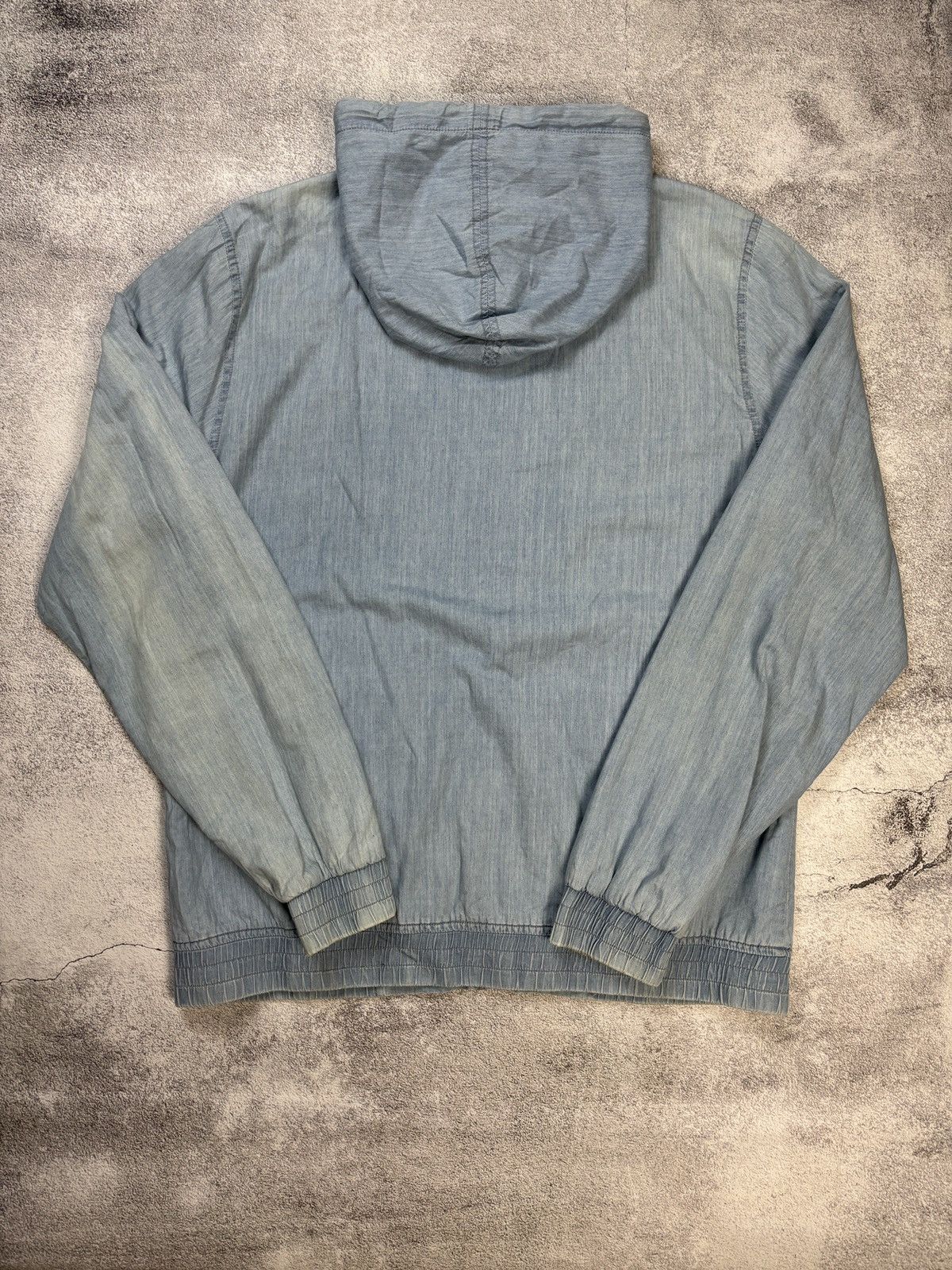 Stussy × Vintage Vintage Stussy Faded Zip Up Sweatshirt Size US XL / EU 56 / 4 - 6 Thumbnail