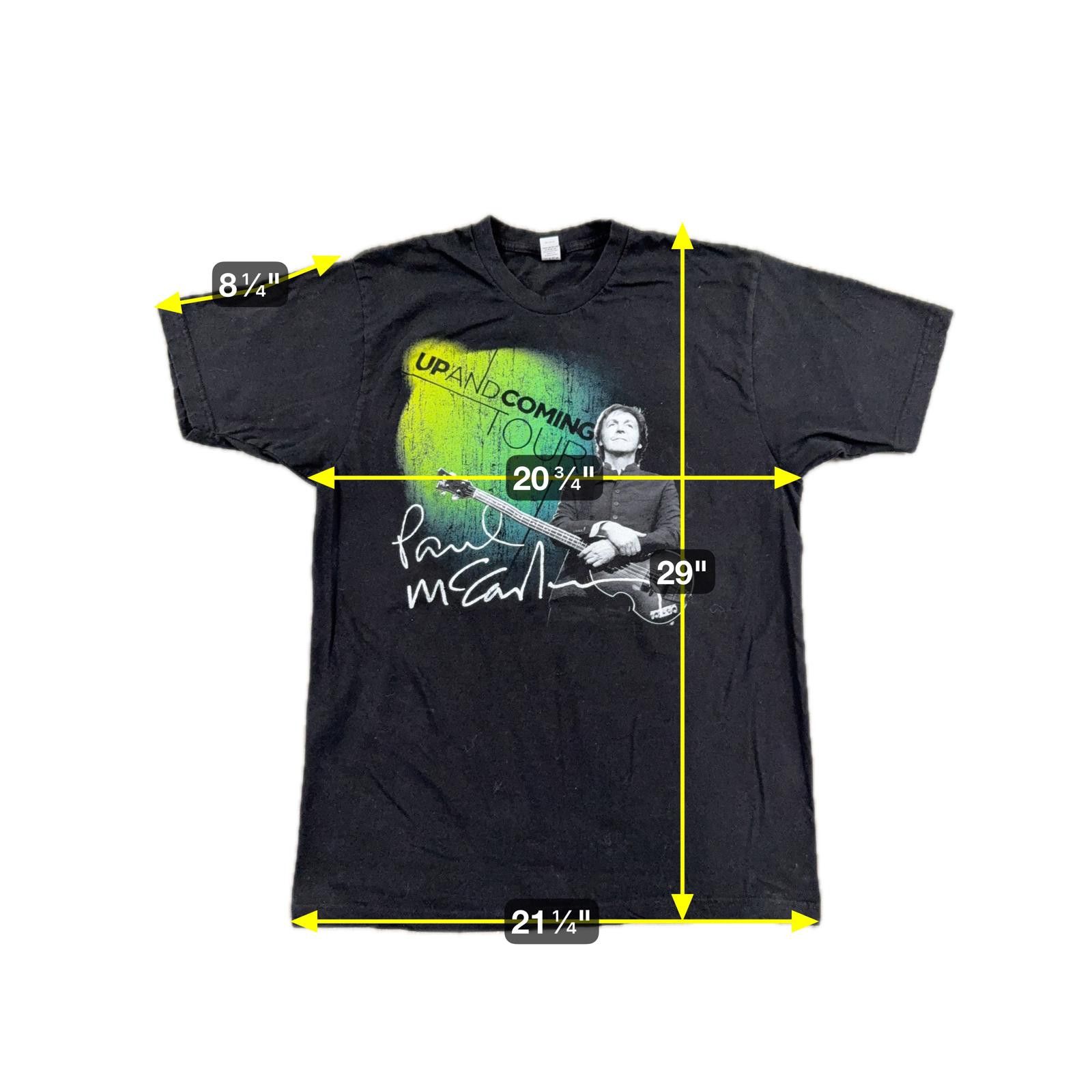 Tultex Paul McCartney Up and Coming Tour T-Shirt Tultex Adult L Size US L / EU 52-54 / 3 - 5 Thumbnail