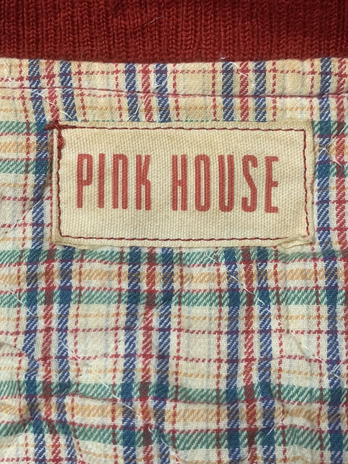Pink House × Vintage Rare Design Vintage Pink House Patchwork Bombers Jacket Size US M / EU 48-50 / 2 - 4 Thumbnail