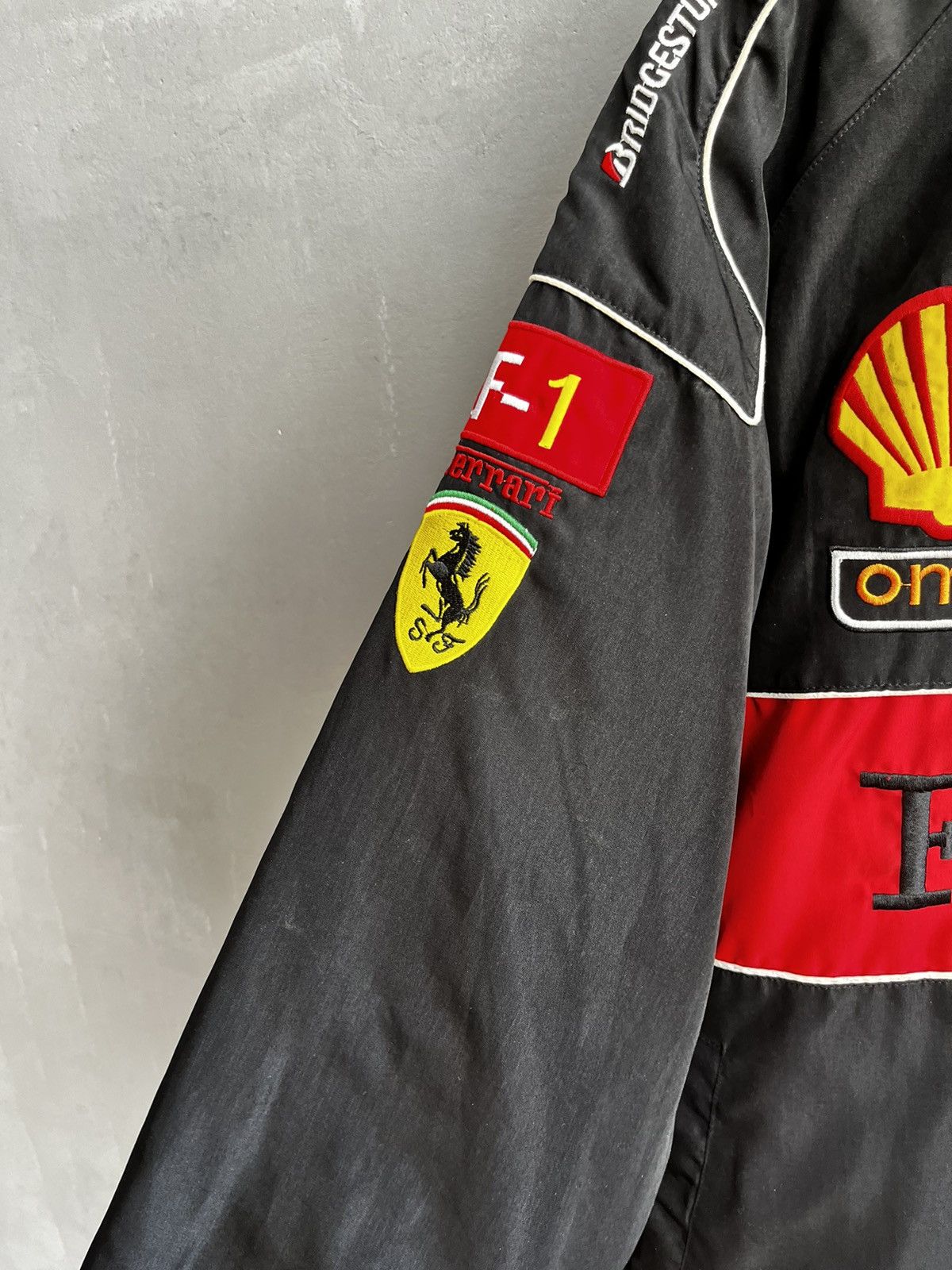 Ferrari × Vintage Vintage Ferrari Racing Bomber Jacket 90s Rare Vodafone Size US XL / EU 56 / 4 - 9 Thumbnail