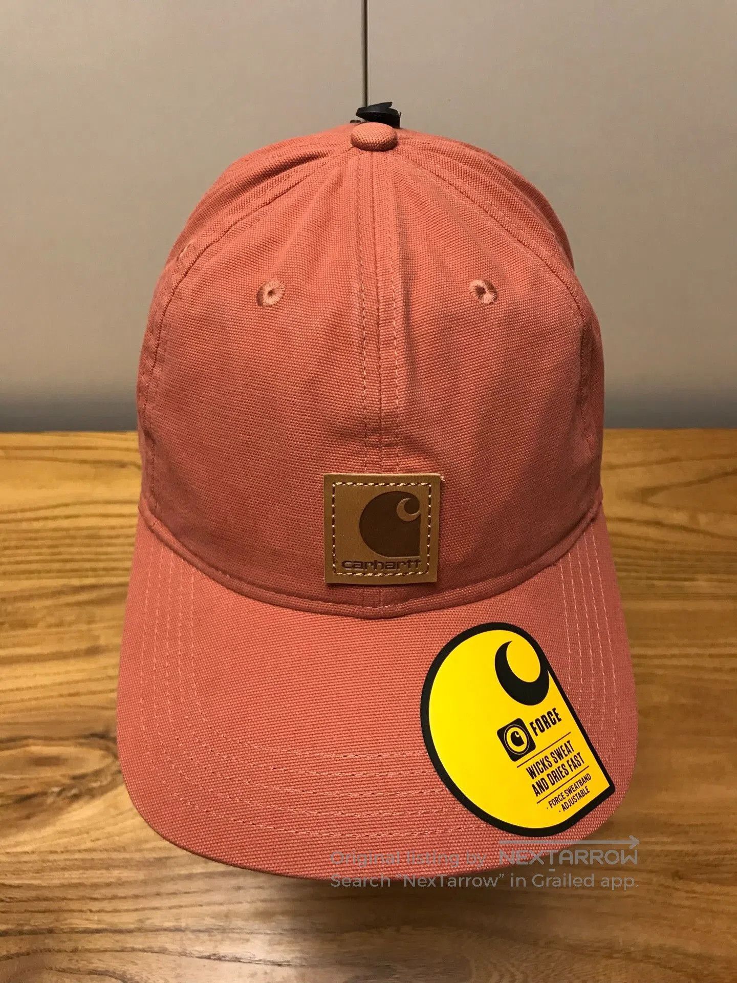Carhartt Carhartt 100289 Q53 Clay Red Baseball Cap. Size ONE SIZE - 4 Thumbnail