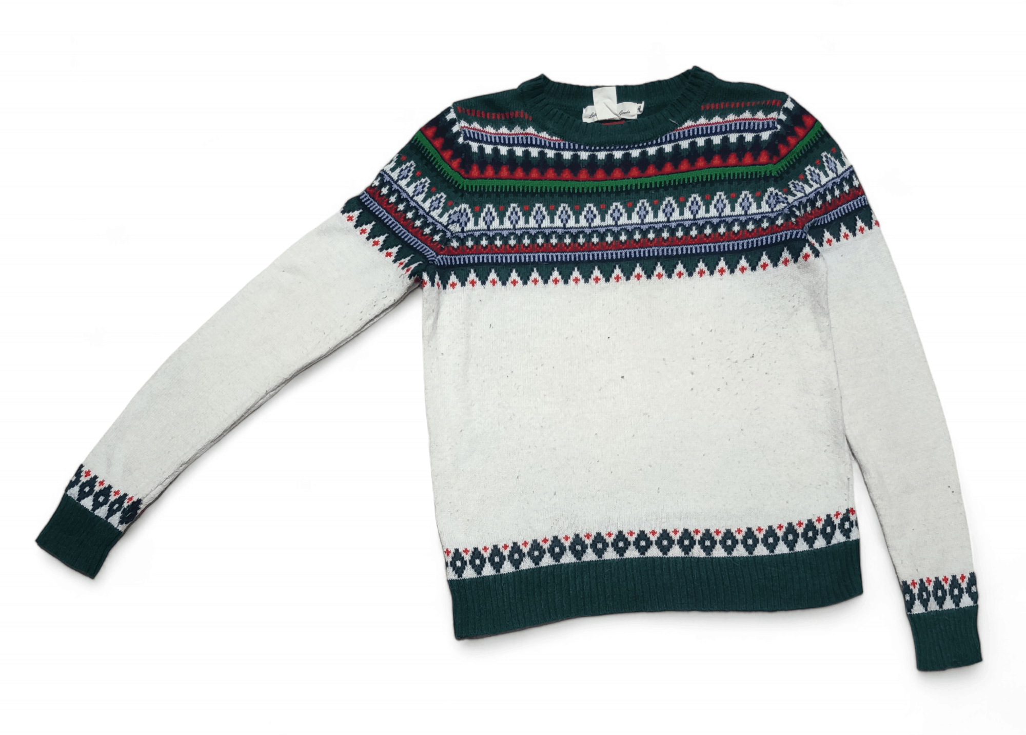 H&M Vintage H&M Ethnic Motifs Pattern Knit Crewneck Sweater Size S / US 4 / IT 40 - 4 Thumbnail
