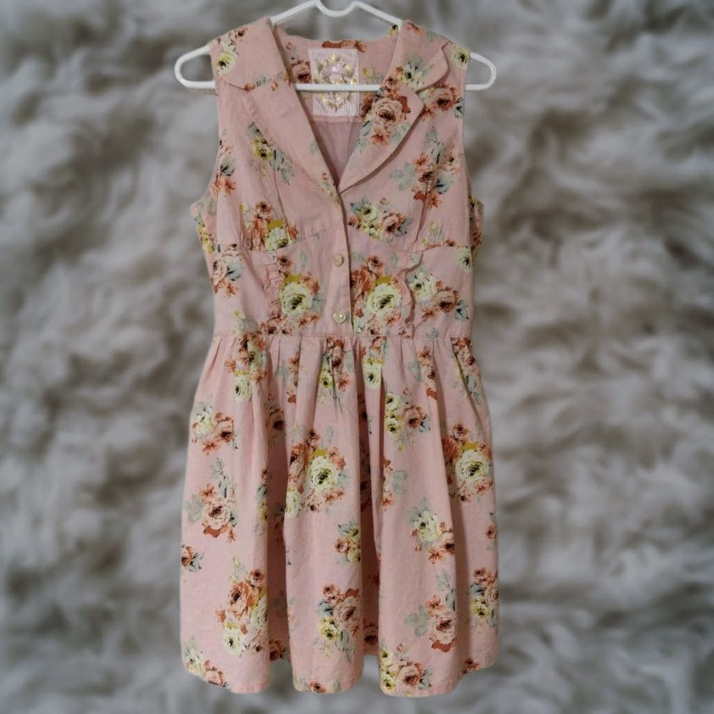 Liz Lisa x My Melody (LizMelo) floral dress | Mercari Liz Lisa Women L My Melody Shimamura Floral Pattern Sleeveless Dress Lolita JPN