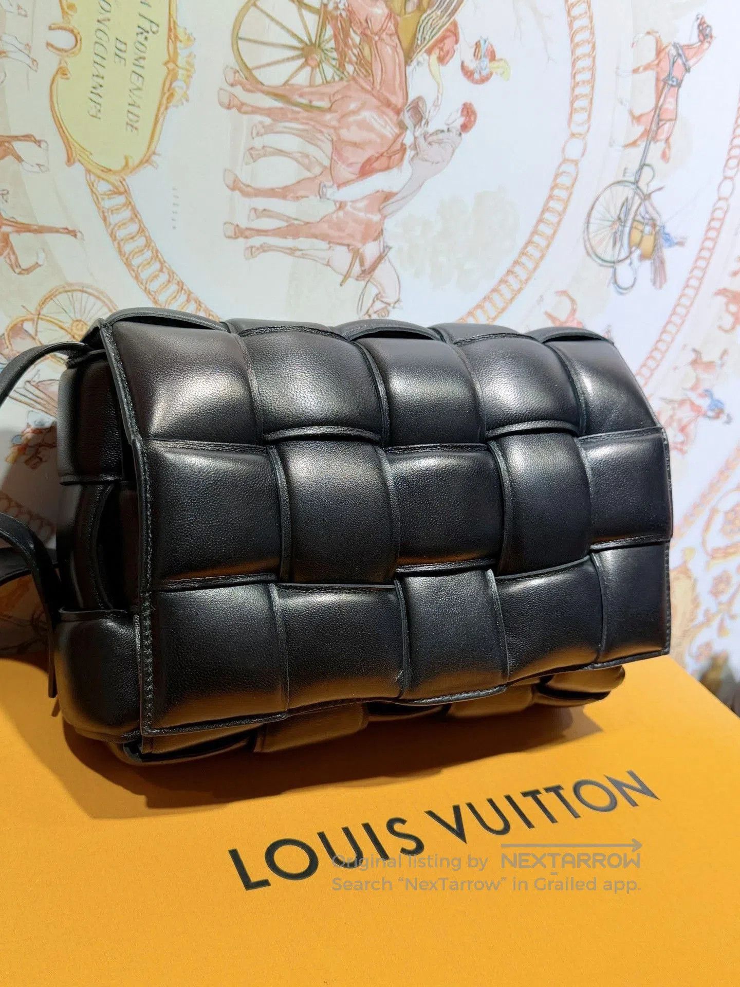 Bottega Veneta BV Cassette Woven Black Crossbody Bag. Size ONE SIZE - 3 Thumbnail