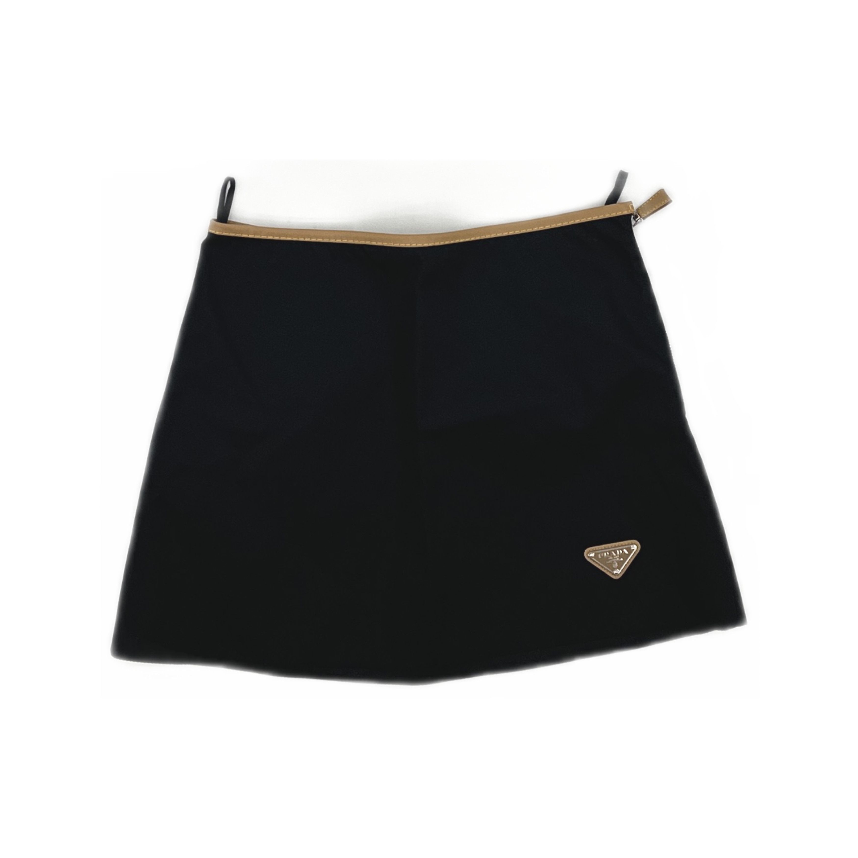 Prada Prada Re-Nylon Logo Skirt Size 36 Size 25" / US 0 / IT 36 - 1 Thumbnail