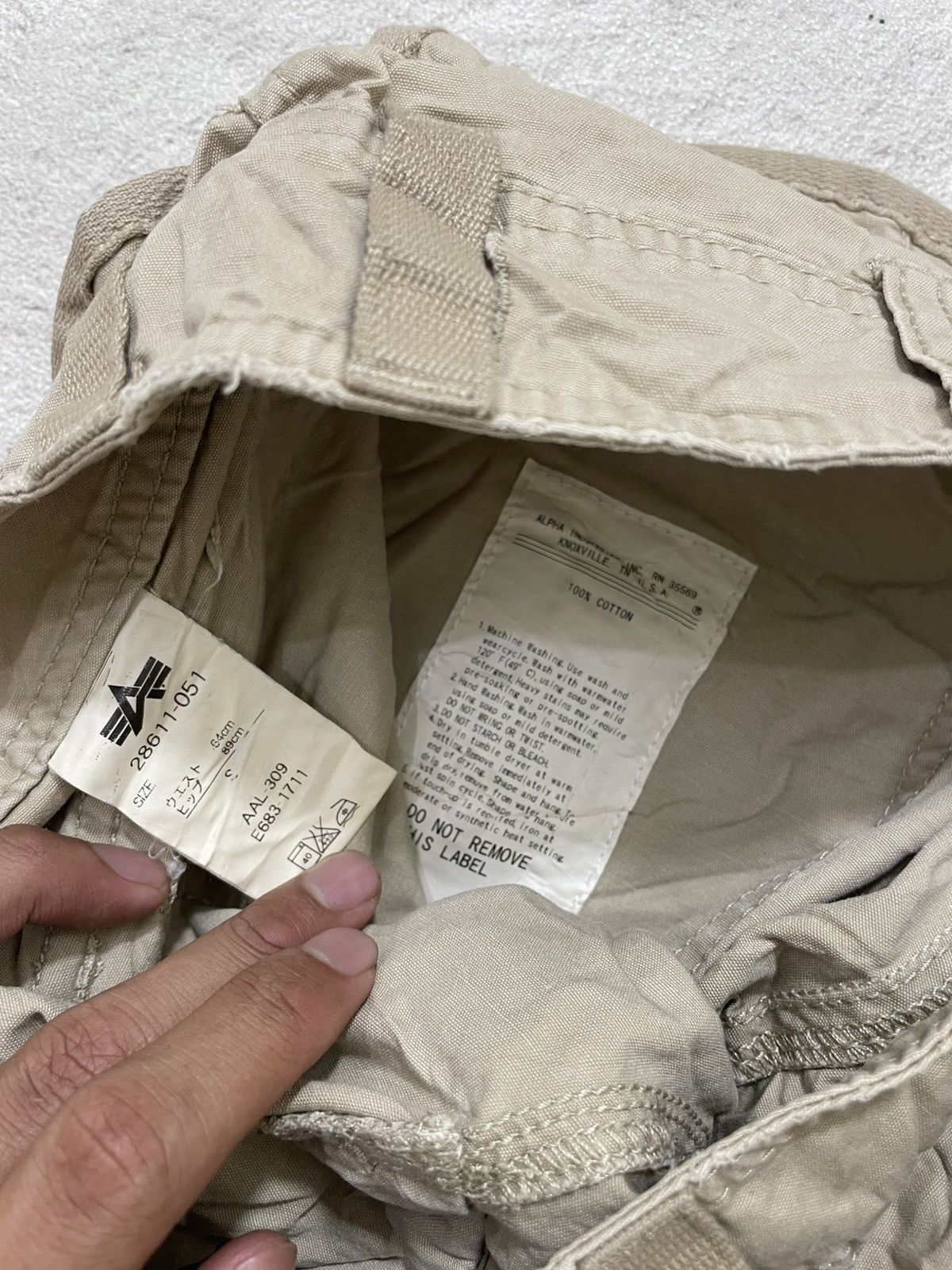 Hysteric Glamour 2000s Alpha Industries Cargo Pants Y2K Ifsix Undercover LGb Size 26" / US 2 / IT 38 - 6 Thumbnail