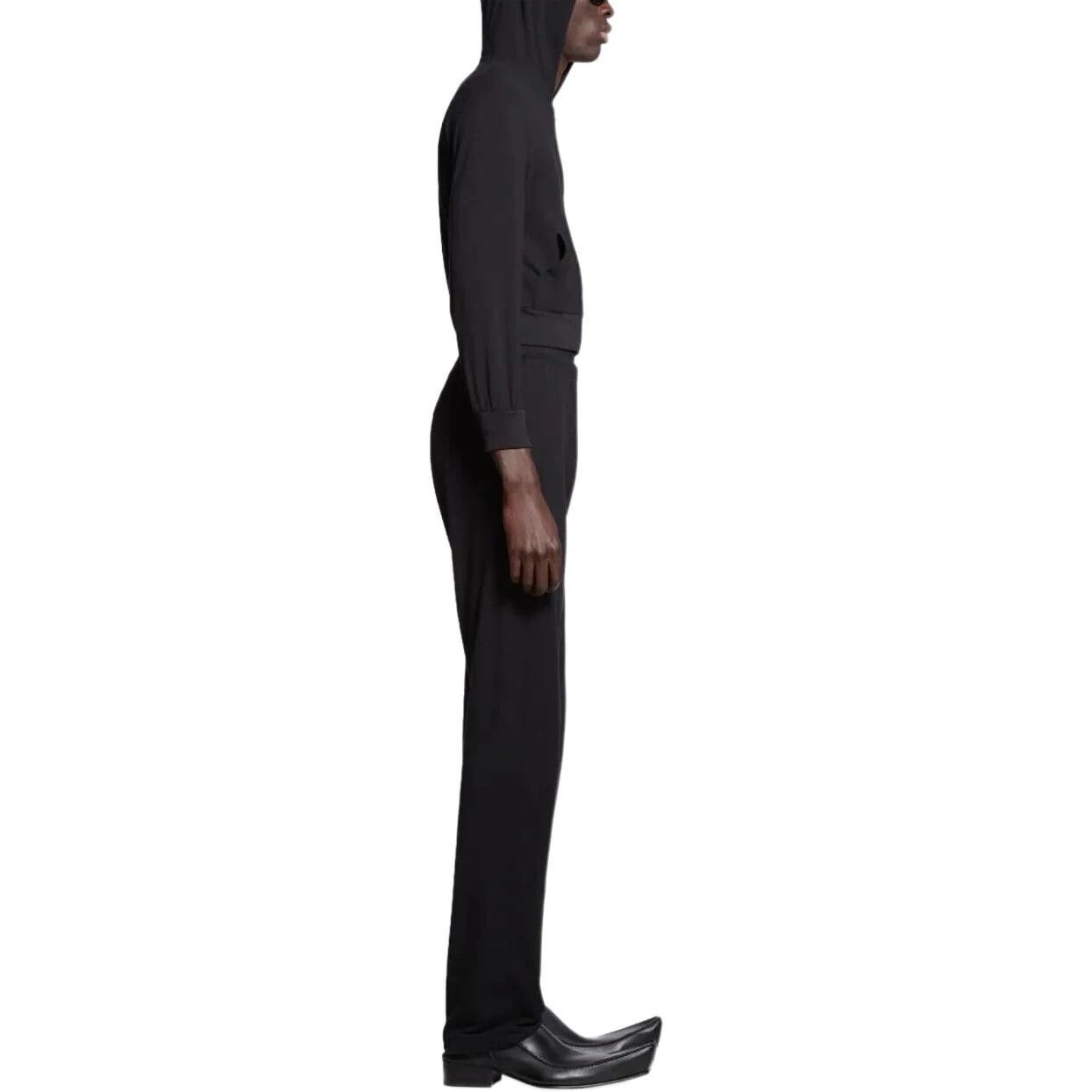 Balenciaga o1w1db10625 Straight Sweatpants & Joggers in Black Size US 32 / EU 48 - 3 Thumbnail
