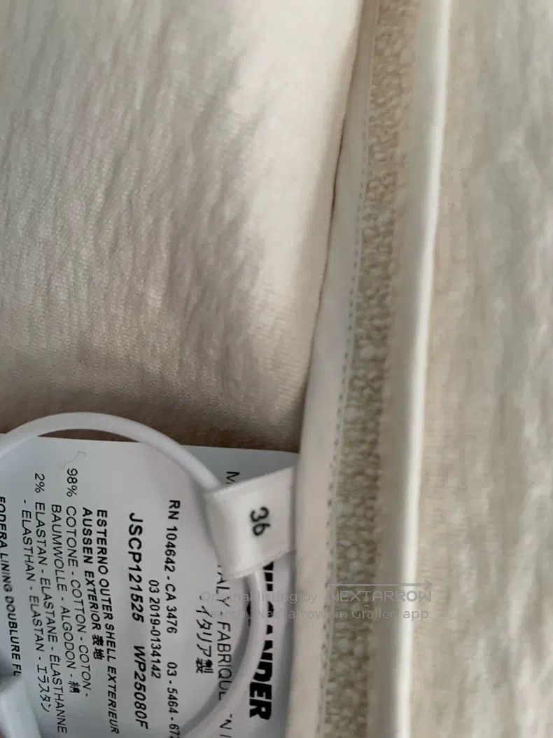 Jil Sander Jil Sander size 36 Beige round button coat Size L / US 10 / IT 46 - 6 Thumbnail
