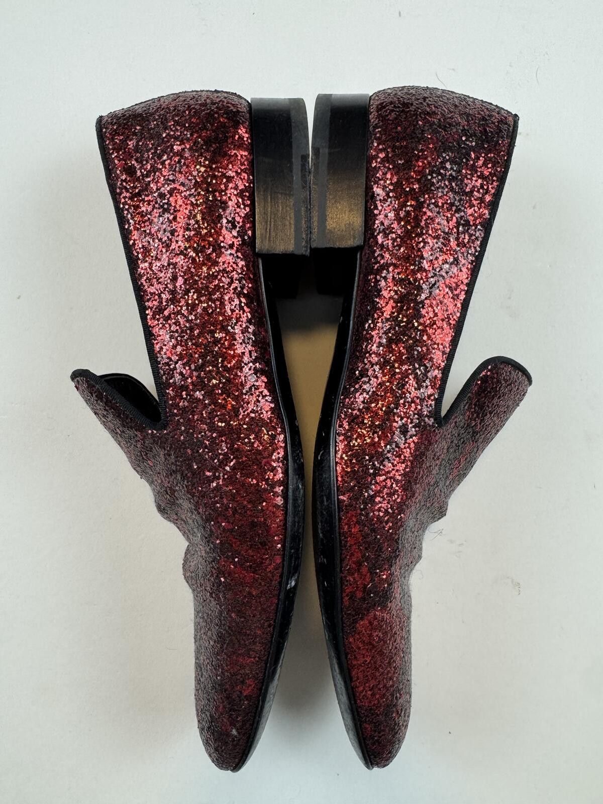 Saint Laurent Paris Saint Laurent Python Glitter Loafer Size US 9.5 / EU 42-43 - 3 Thumbnail