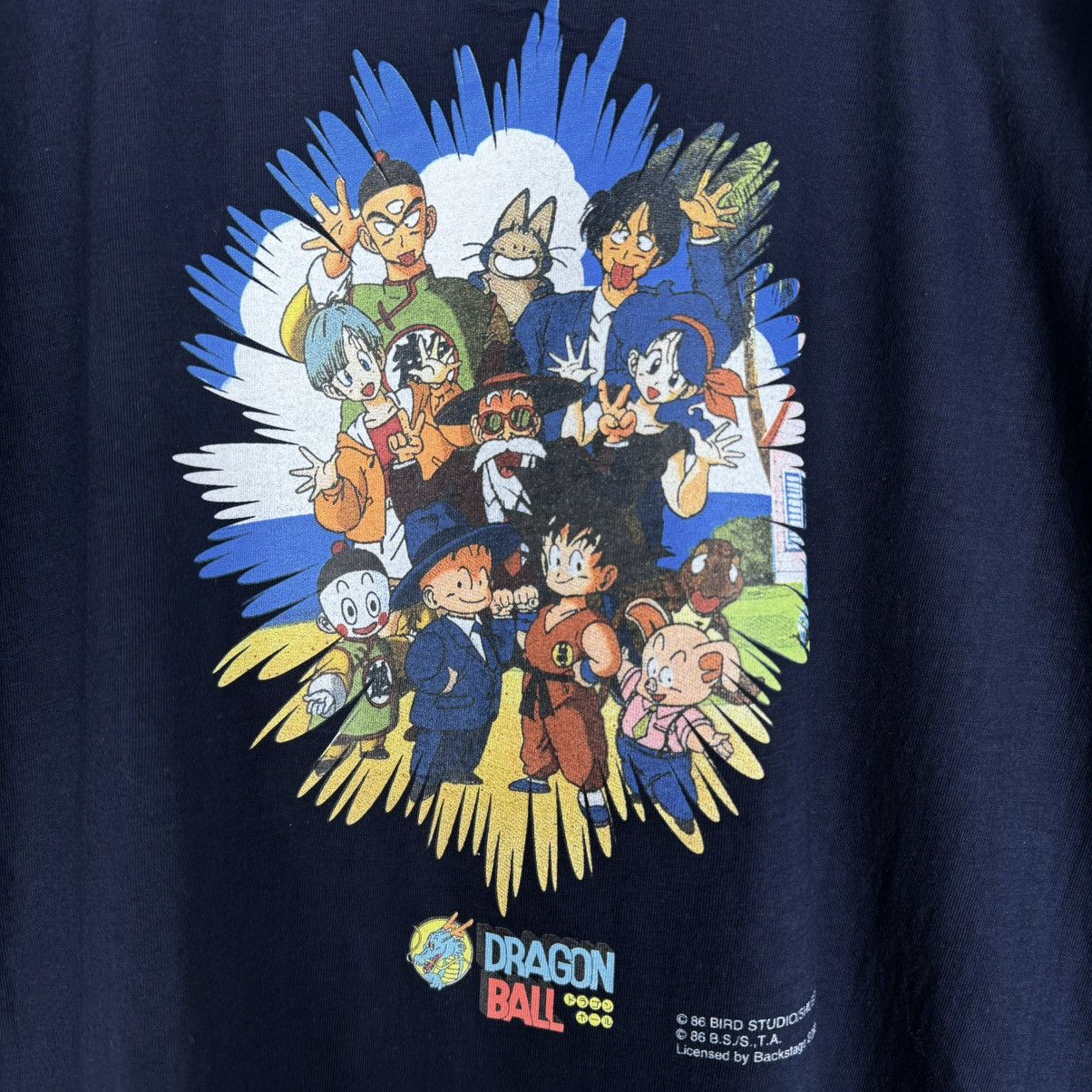 Anime Vintage 2000 Dragon Ball OG Squad Rare Anime Promo T Shirt Size US L / EU 52-54 / 3 - 4 Thumbnail