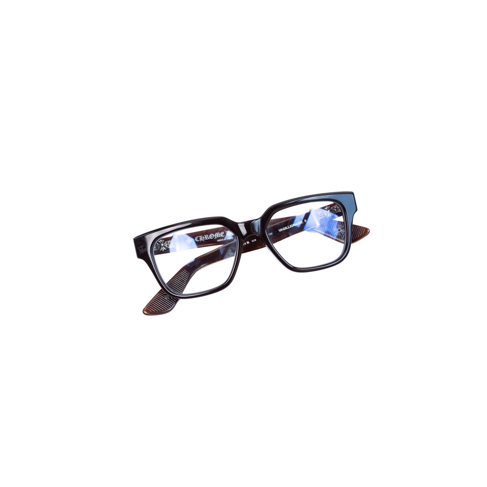 Chrome Hearts Vagillionaire II Brown Dagger Glasses Size ONE SIZE - 1 Thumbnail
