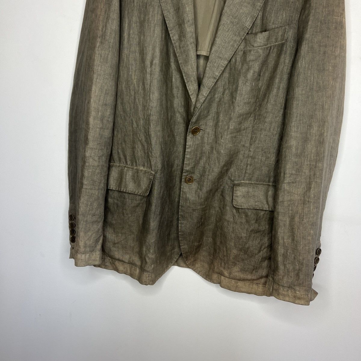 C.P. Company vintage italy cp company blazer jacket khaki brown Size 40R - 5 Thumbnail