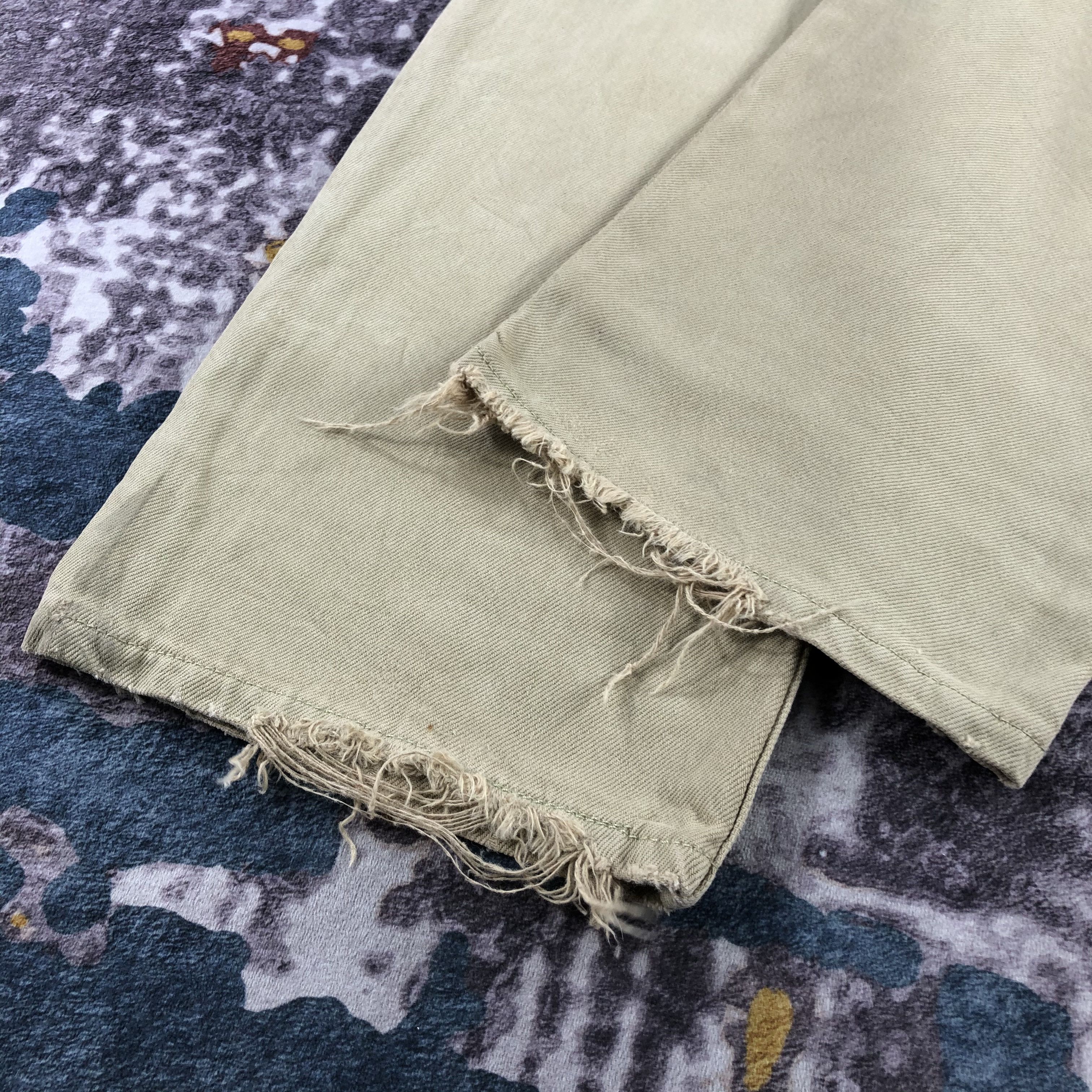 Levi's × Vintage 90s Vintage Distress Levis 501 Jeans-JM2655 Size US 33 - 5 Thumbnail