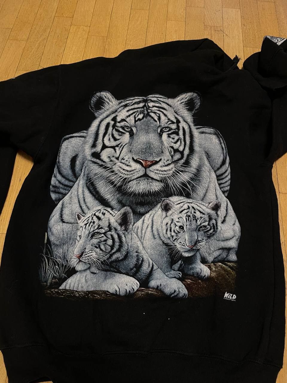 Other 90s Vintage Wild Zip Hoodie with Tiger Size L / US 10 / IT 46 - 4 Thumbnail