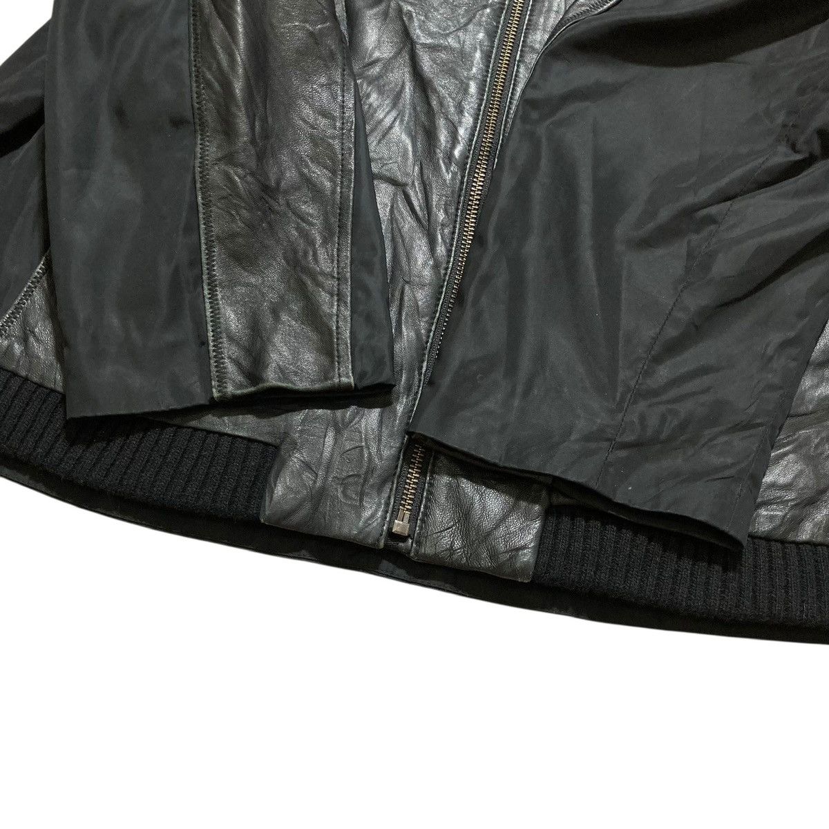 Ekam LUNAKORSS - Vintage Designer Leather Boxy Jacket Vkei Style Size US L / EU 52-54 / 3 - 5 Thumbnail