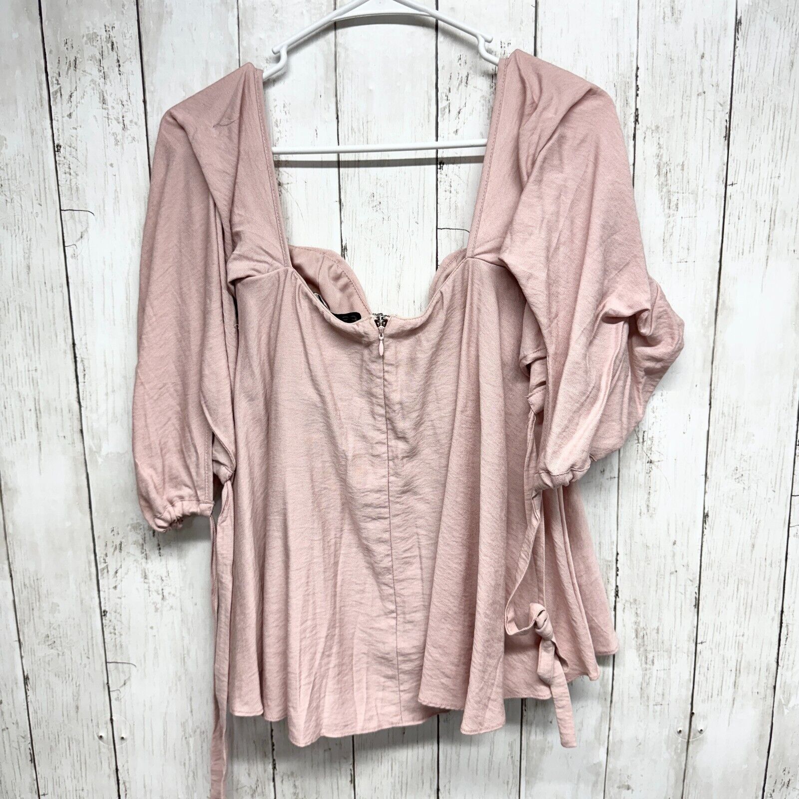 Other Do + Be Blouse Small Off Shoulder Balloon Sleeve Sweetheart Size S / US 4 / IT 40 - 4 Thumbnail