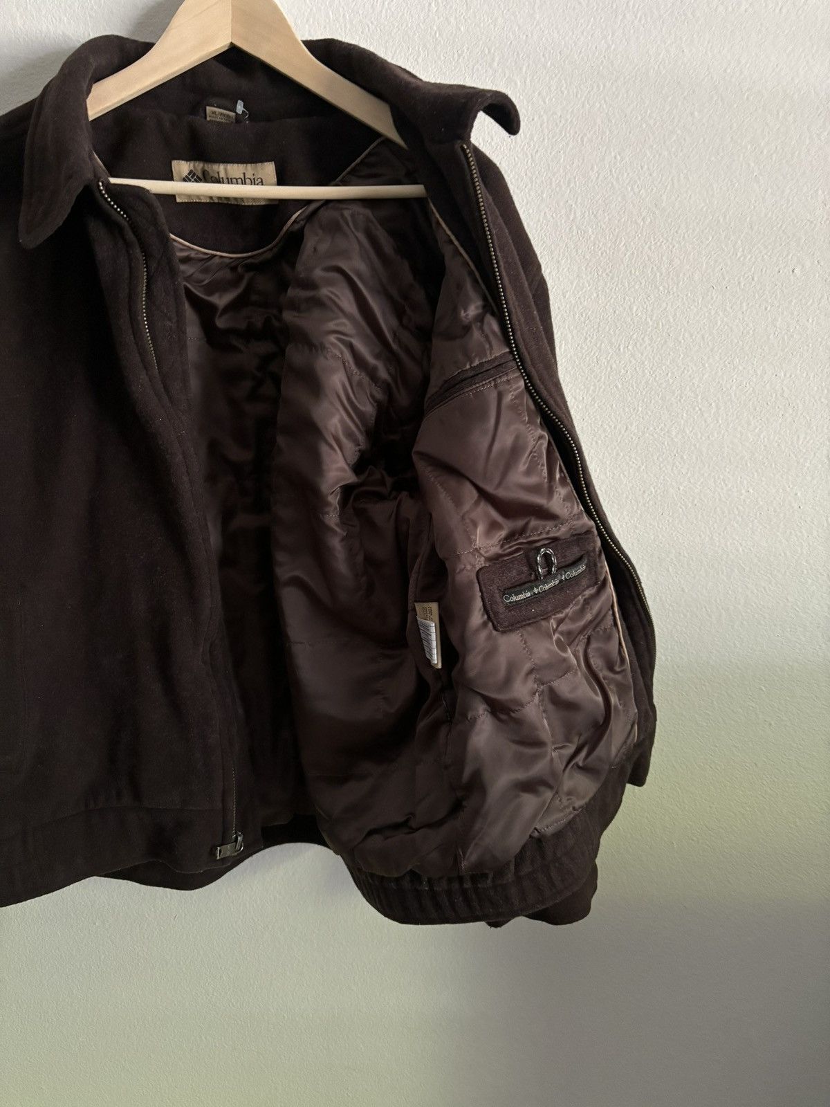 Columbia Columbia Brown Wool Coat Size US XL / EU 56 / 4 - 10 Thumbnail