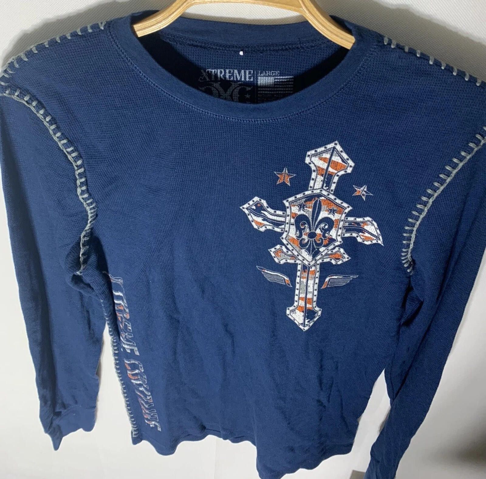 Other Xtreme Couture Long Sleeve Thermal Shirt XXL Y2K MMA Size US XXL / EU 58 / 5 - 2 Thumbnail