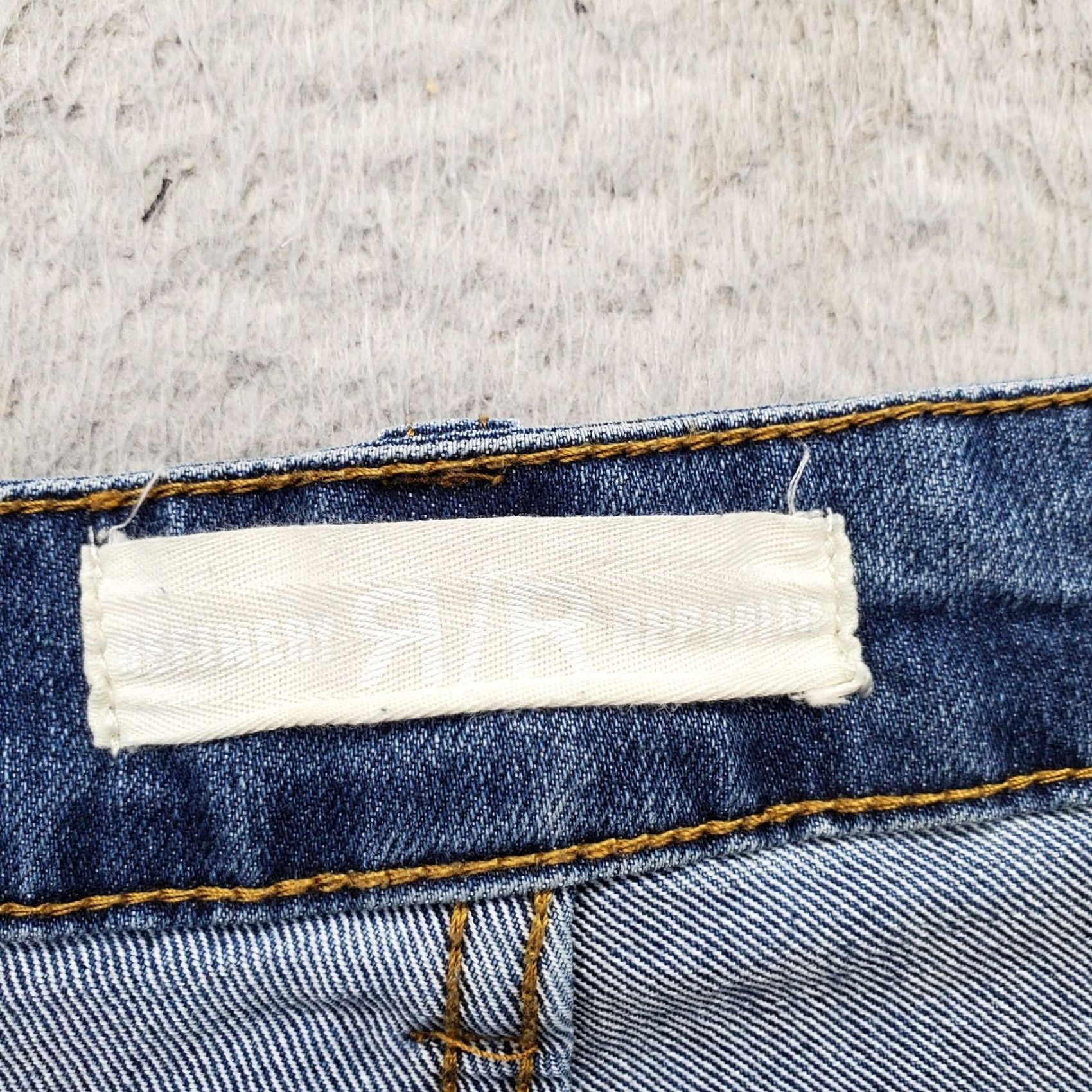 Vintage Refinery Republic Bermuda Shorts Mens Size 36 Navy Denim Distressed 5-Pocket Design Size US 36 / EU 52 - 6 Thumbnail