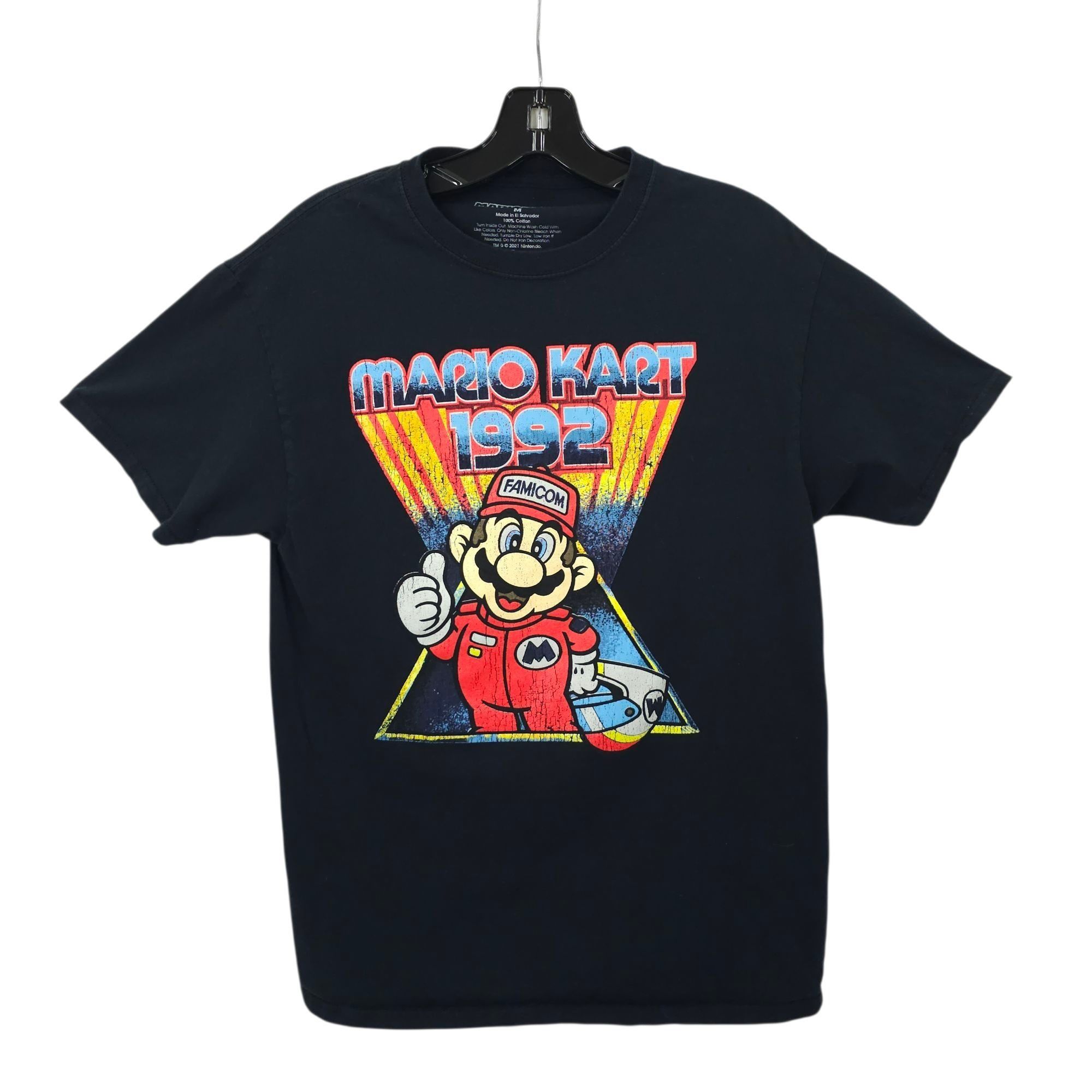 Nintendo Nintendo Mario Kart 1992 Famicon Graphic T Shirt M S/S Size US M / EU 48-50 / 2 - 1 Thumbnail