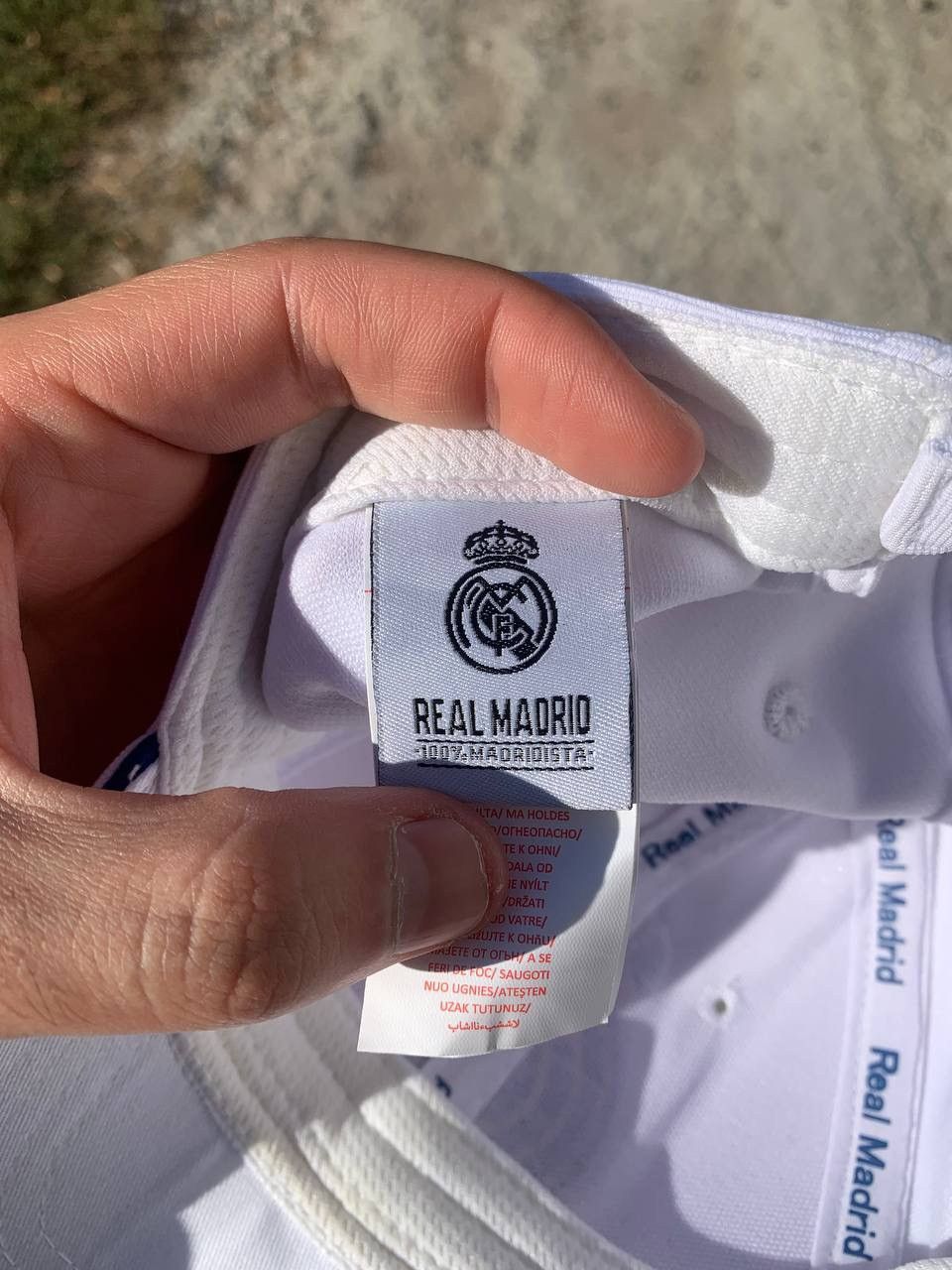 Vintage VERY RARE FC REAL MADRID SPAIN SOCCER CAP BLOKECORE Y2K 90s Size ONE SIZE - 6 Thumbnail