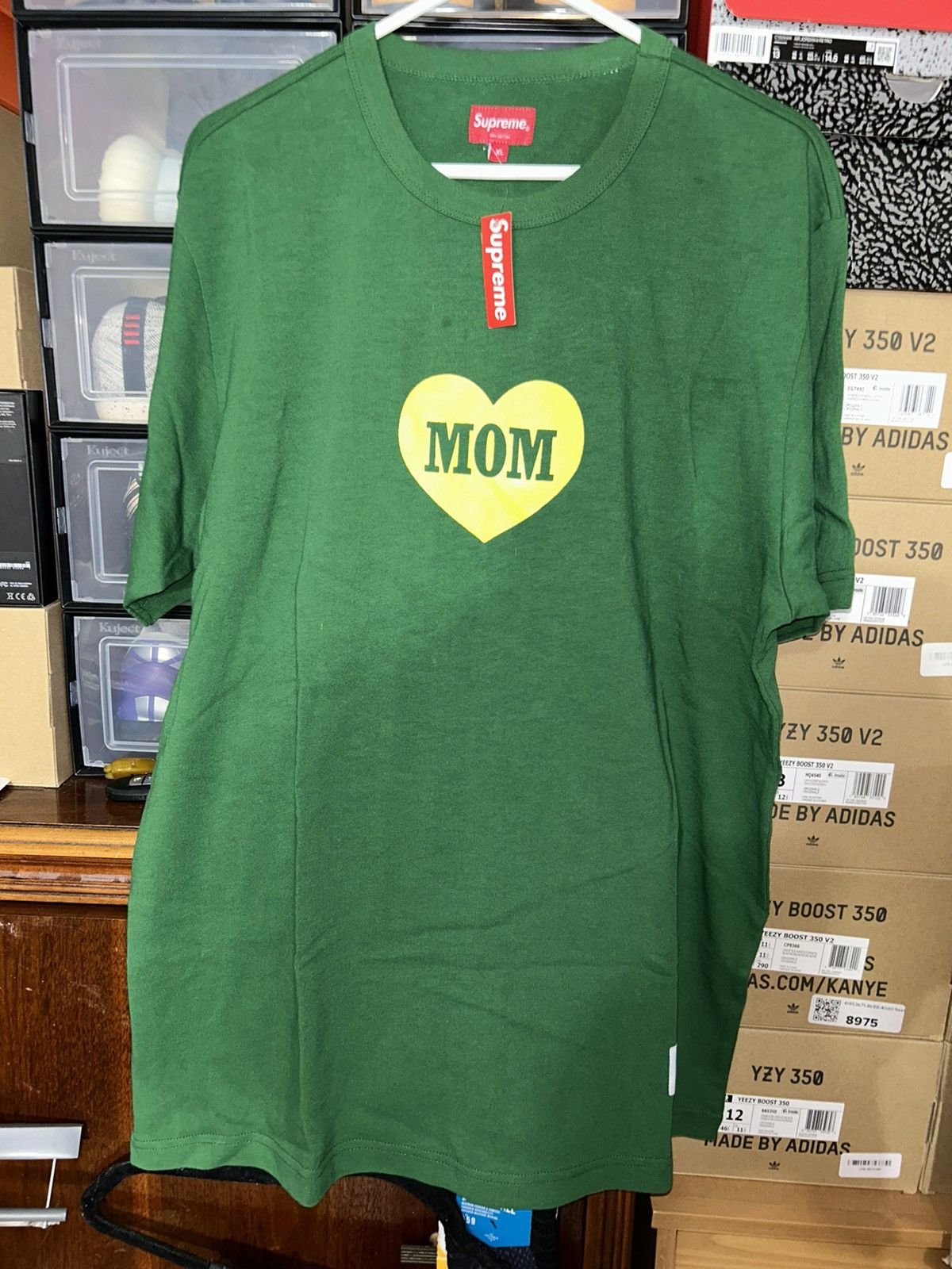Supreme Supreme Mom SS Top Kelly Green SS17 NEW WITH TAGS Size US XL / EU 56 / 4 - 1 Thumbnail