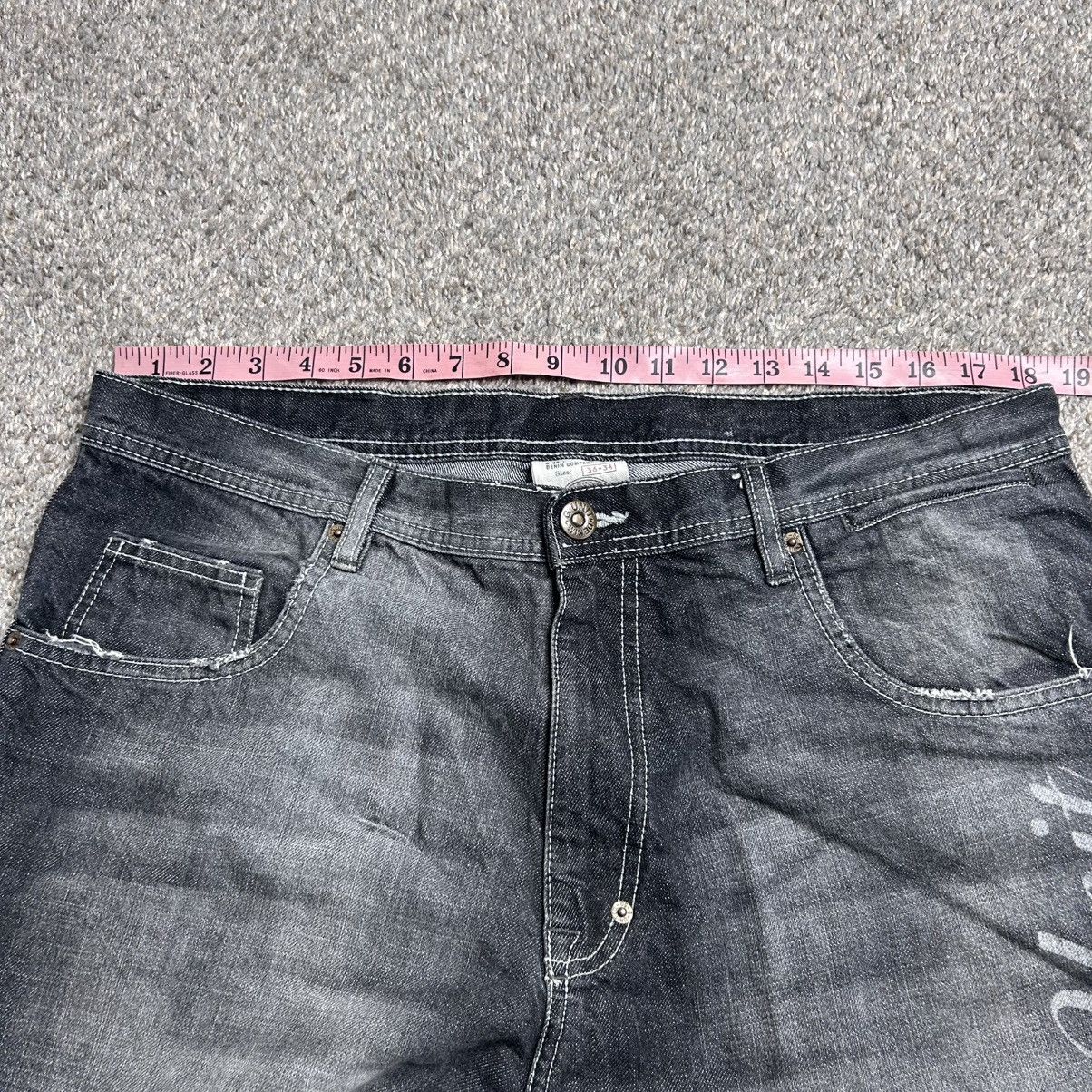 G-Unit × JNCO G unit wide leg baggy faded black jeans Size US 36 / EU 52 - 5 Thumbnail