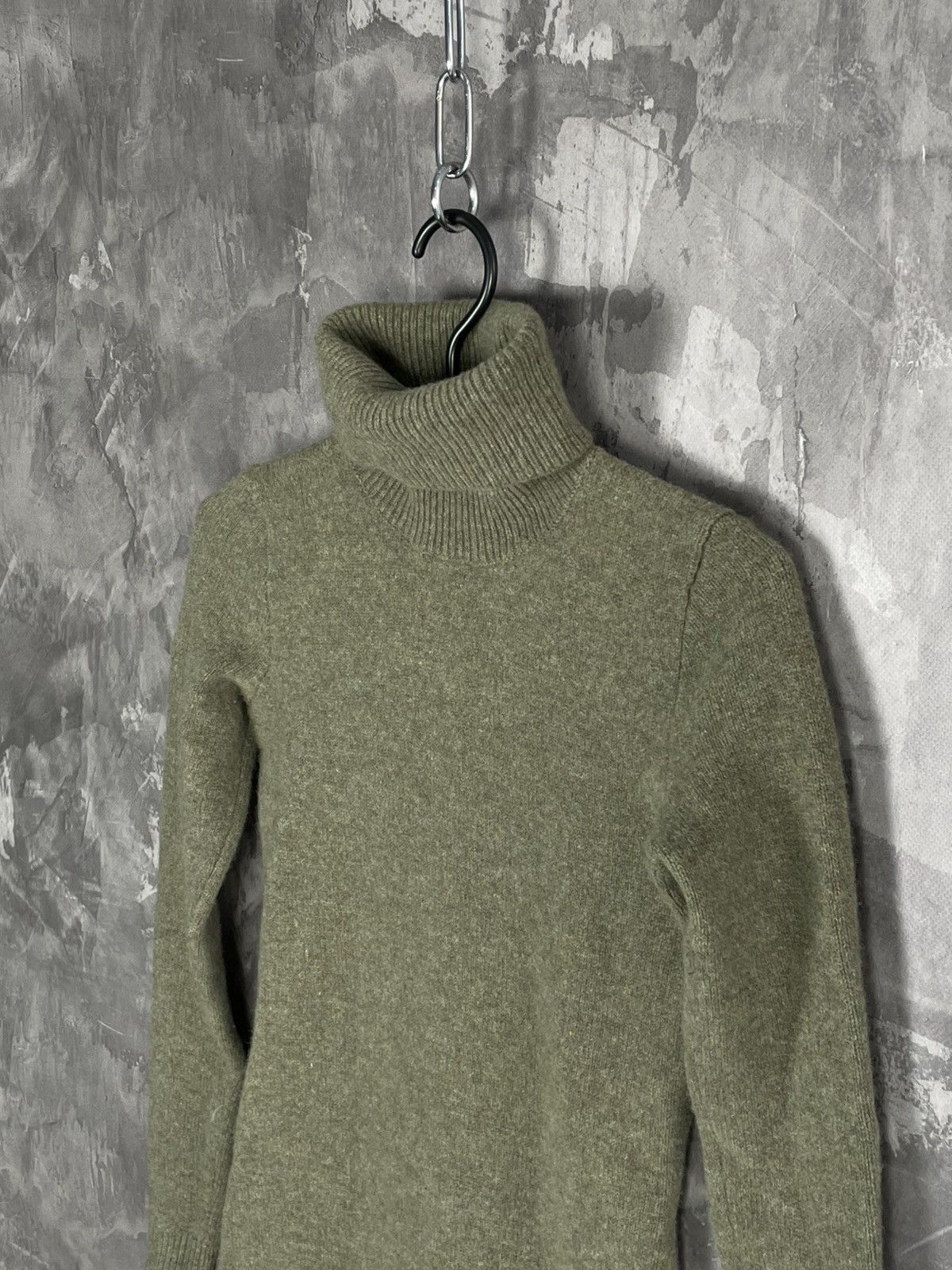 Ralph Lauren Ralph Lauren Women's Cable Knit Khaki Sweater Dress Size S / US 4 / IT 40 - 7 Thumbnail
