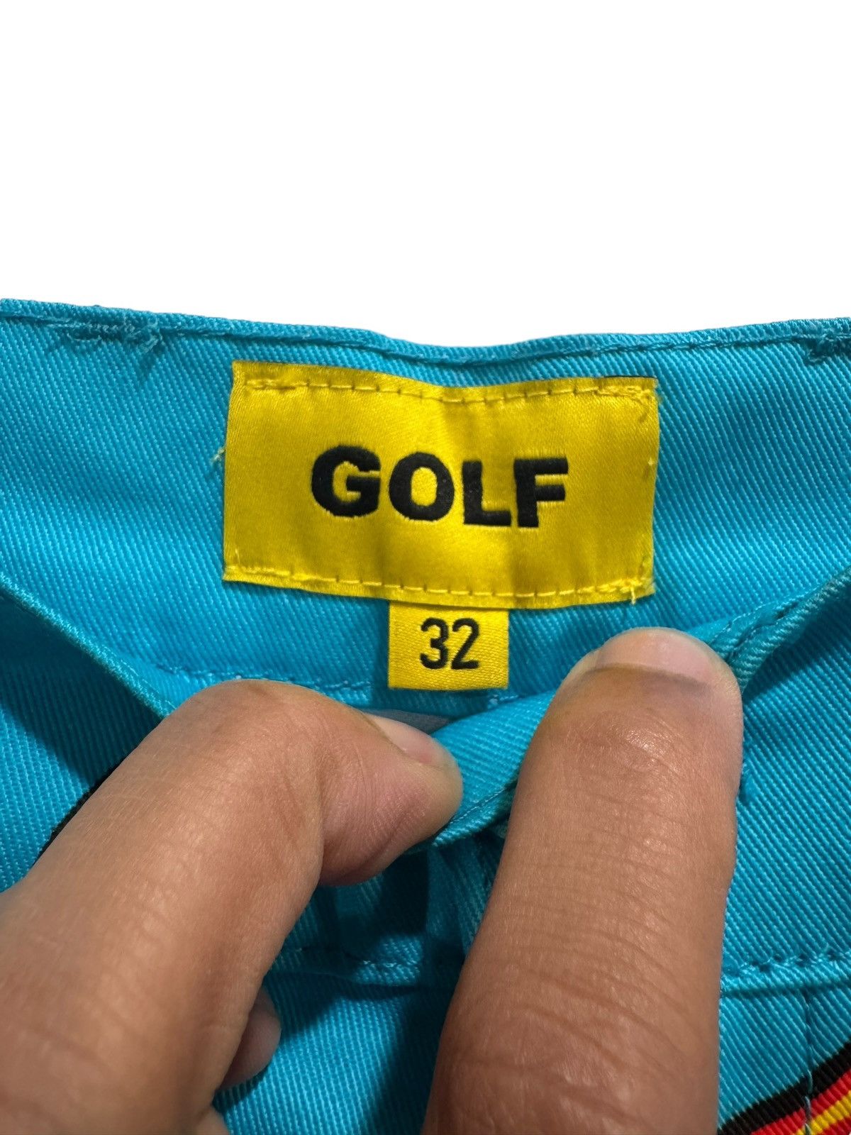Golf Wang Golf Wang Flame Chino Pants Blue Size US 32 / EU 48 - 3 Thumbnail